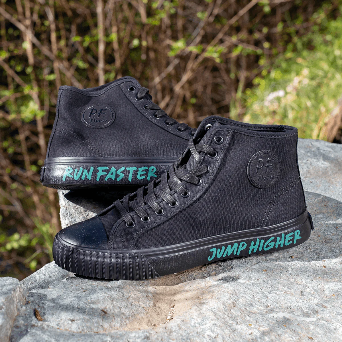 1993 Center RFJH High-Top Black/Black - Image 4