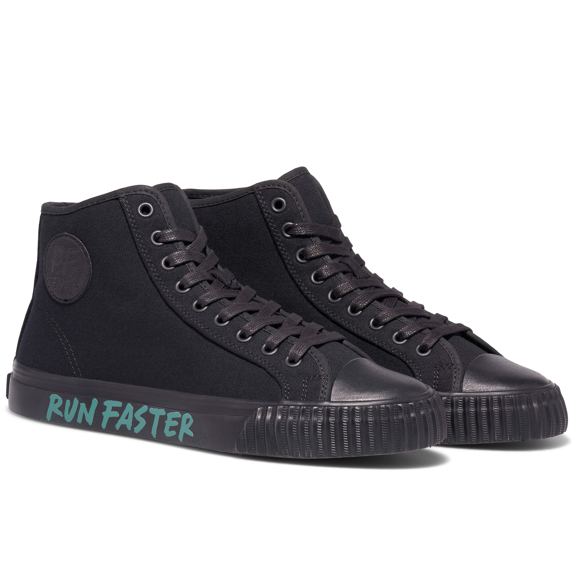 1993 Center RFJH High-Top Black/Black - Image 7