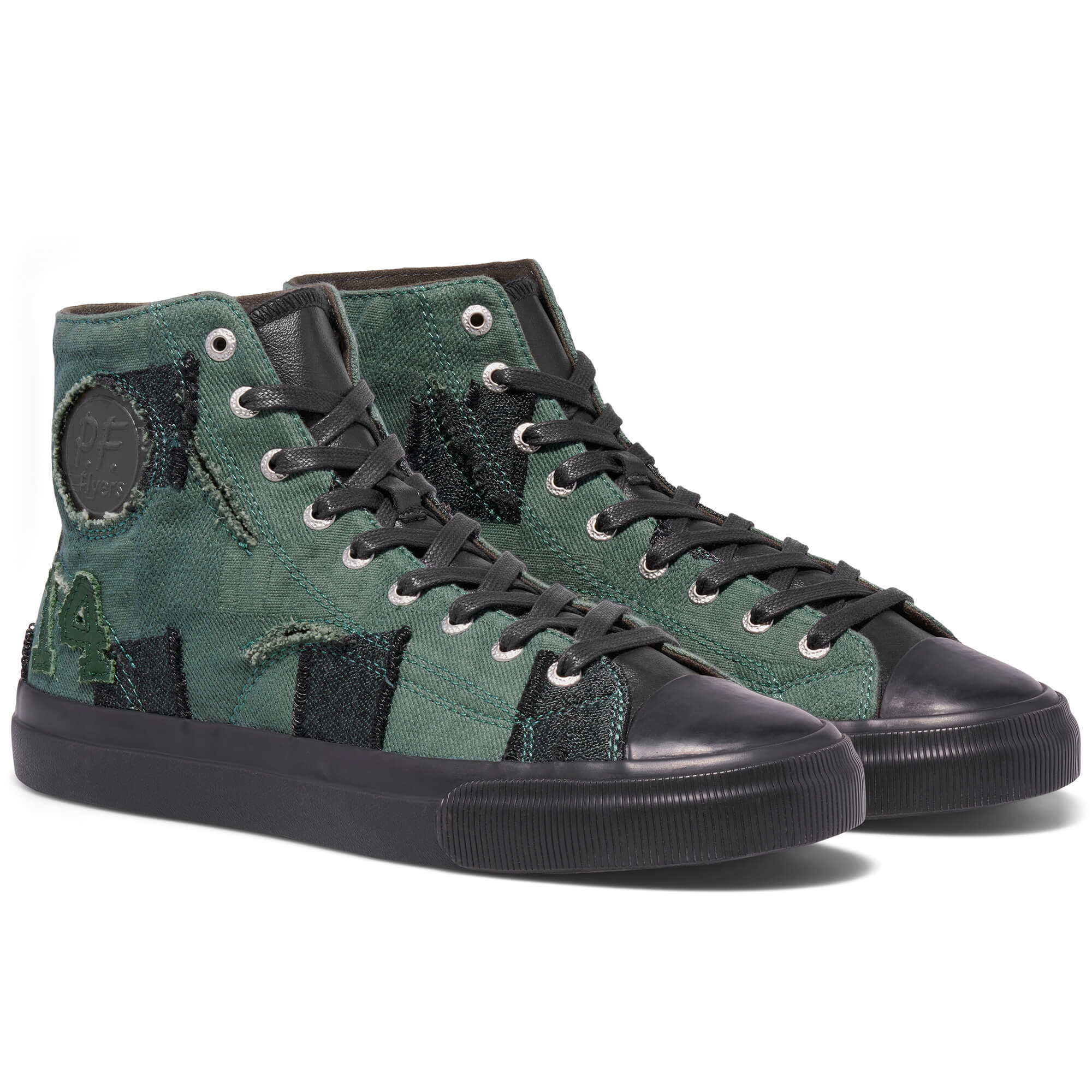 All-American 14 High-Top Deep Green/Black - Image 11