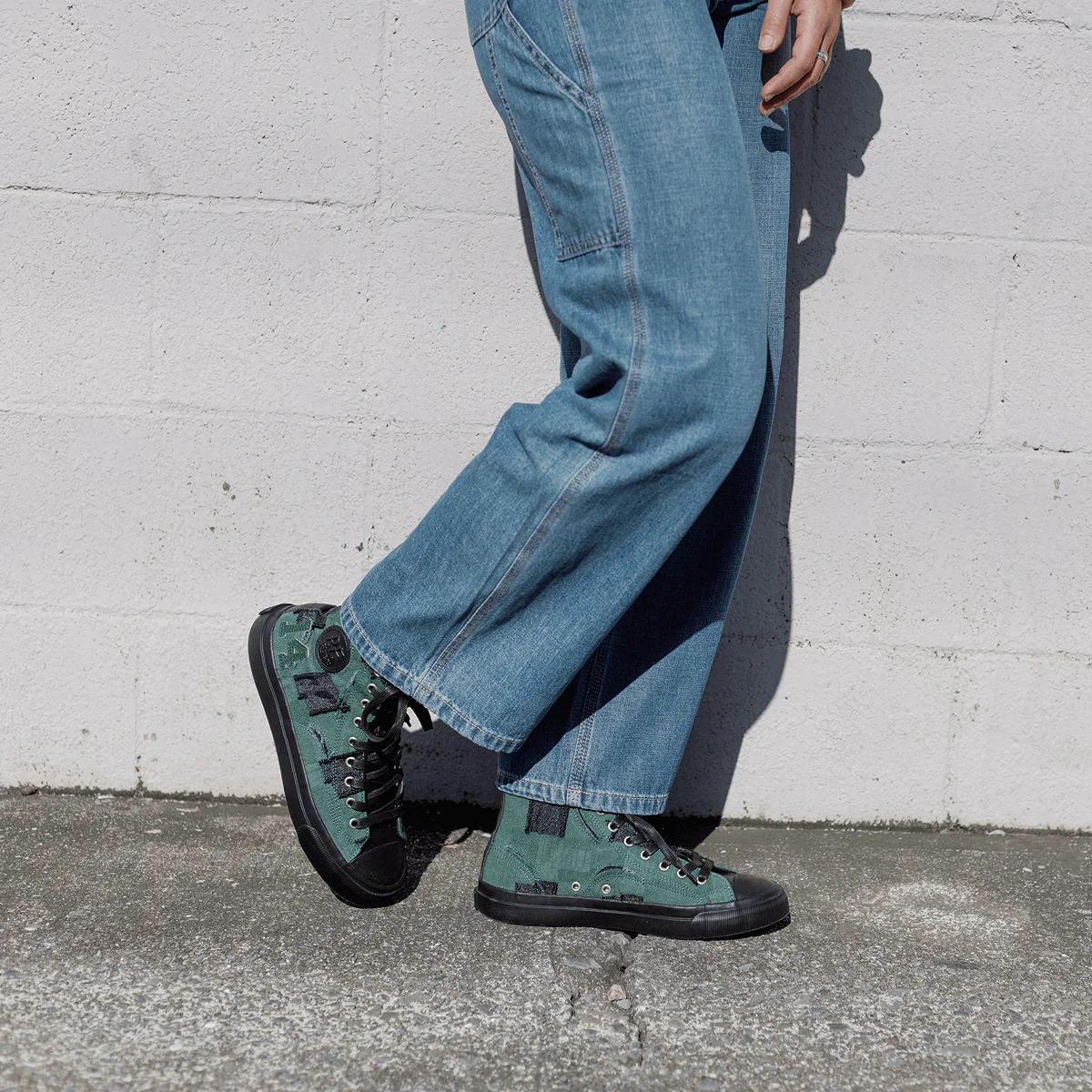 All-American 14 High-Top Deep Green/Black - Image 3