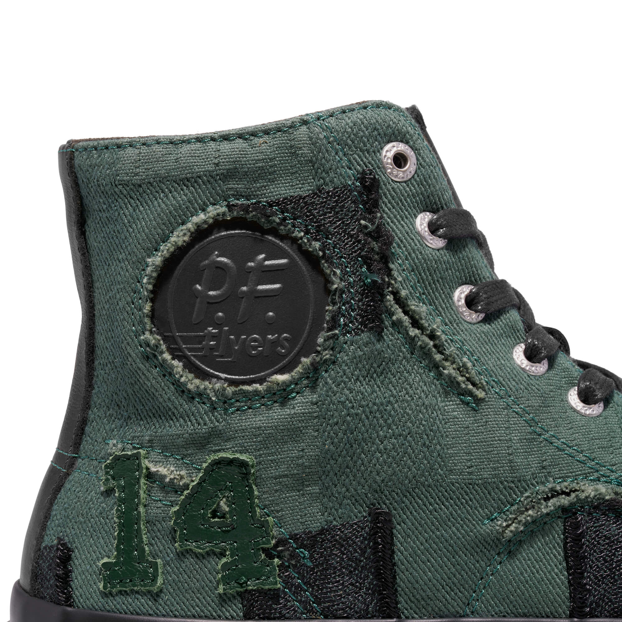 All-American 14 High-Top Deep Green/Black - Image 5