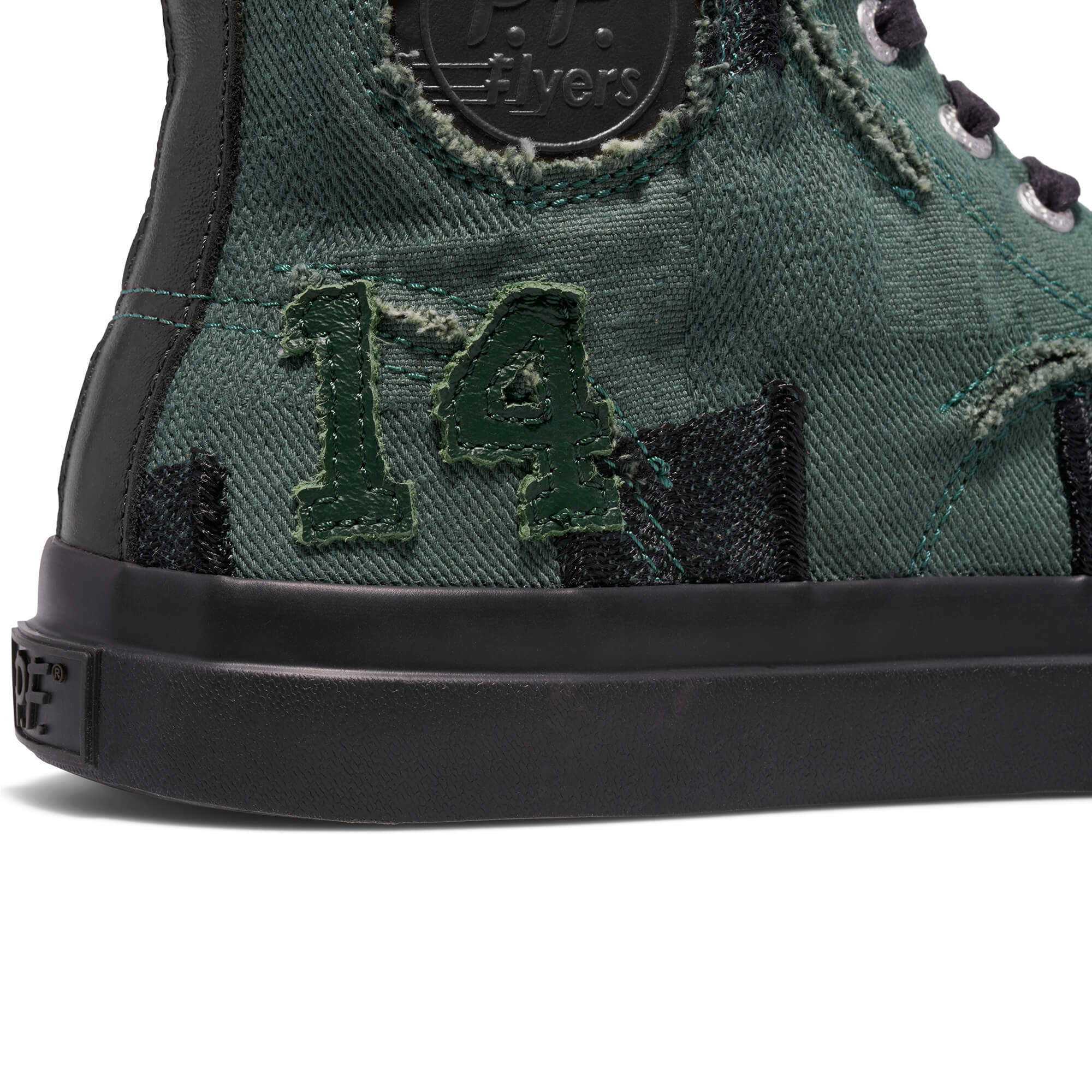 All-American 14 High-Top Deep Green/Black - Image 7