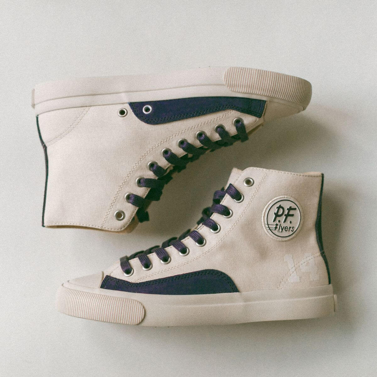 All-American 14 High-Top White/Eggplant - Image 10