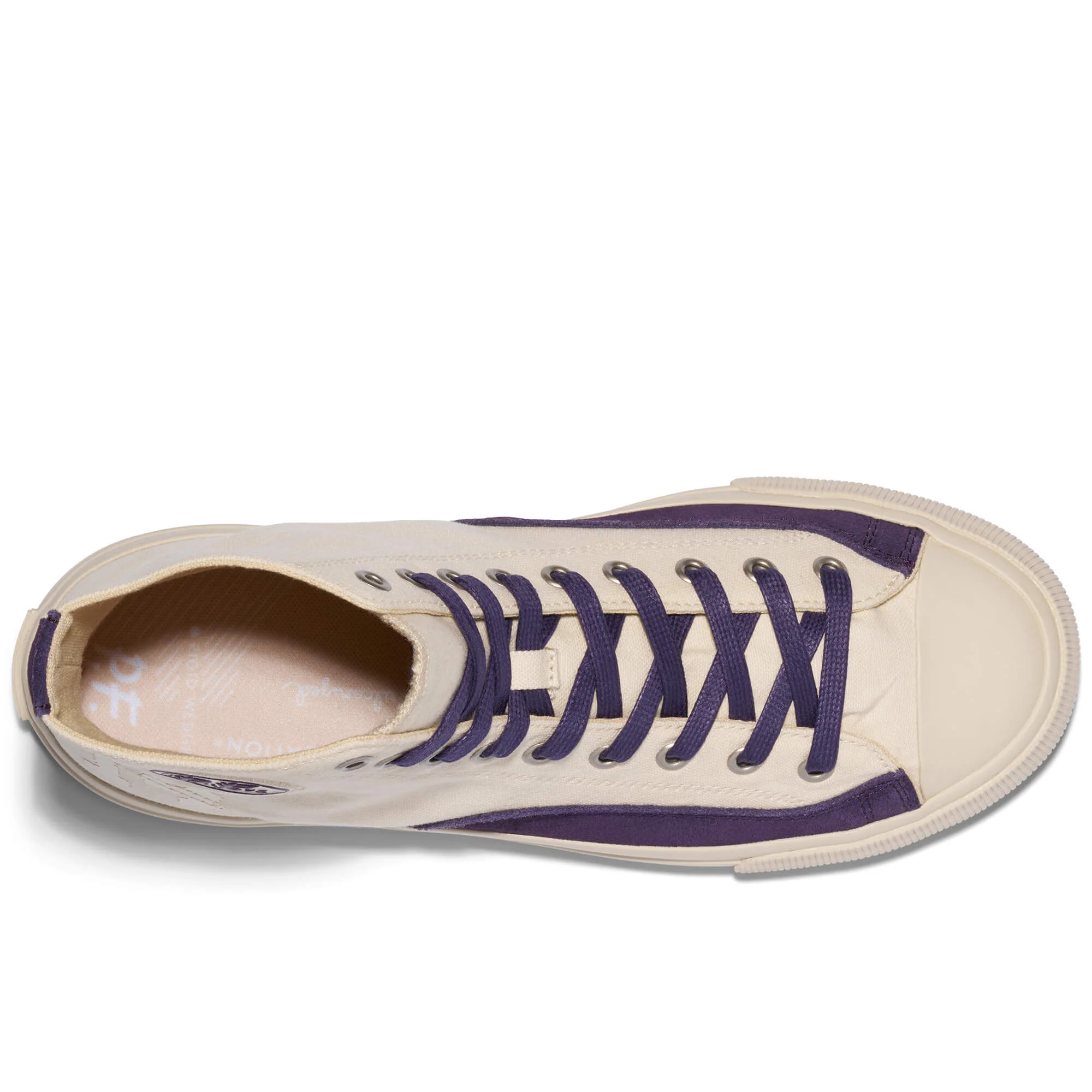 All-American 14 High-Top White/Eggplant - Image 7