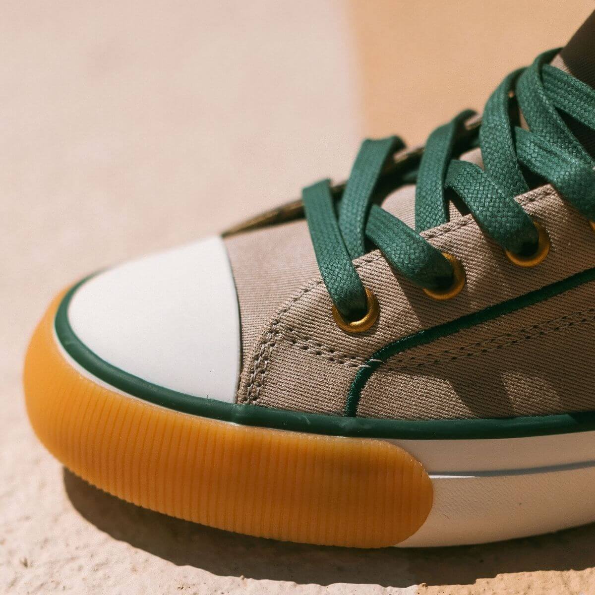 All-American Clubhouse High-Top Gray/Green - Image 10
