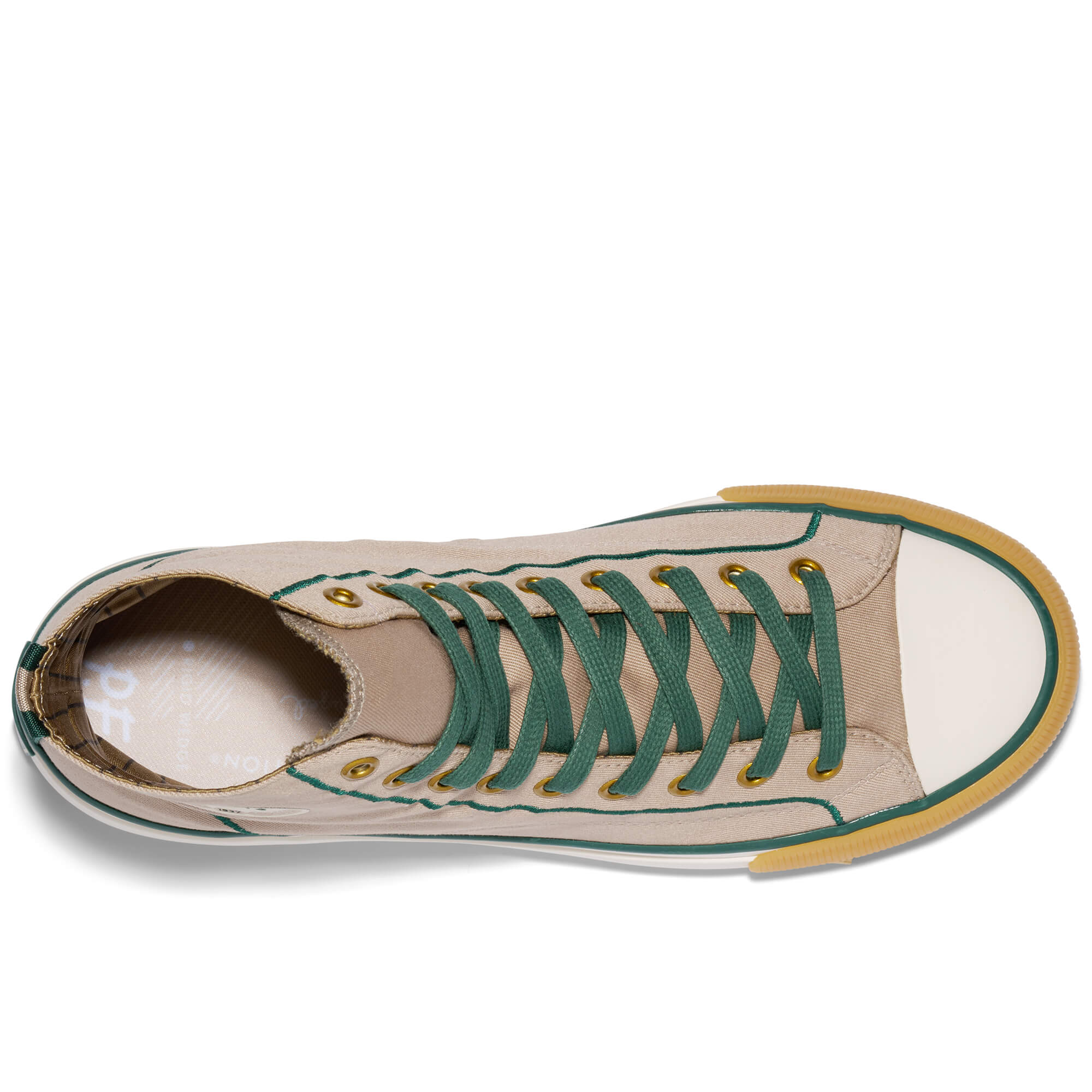 All-American Clubhouse High-Top Gray/Green - Image 13