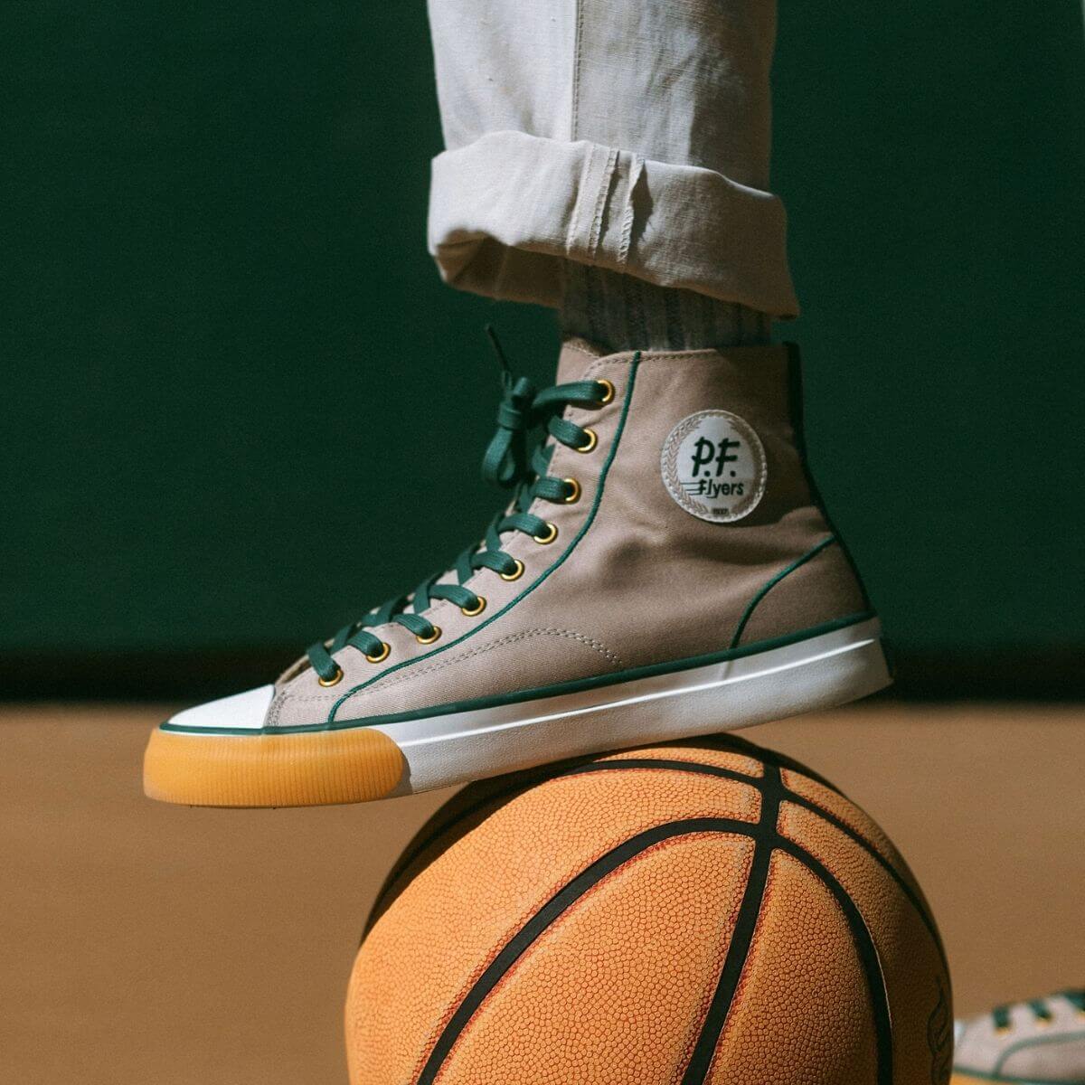 All-American Clubhouse High-Top Gray/Green - Image 15