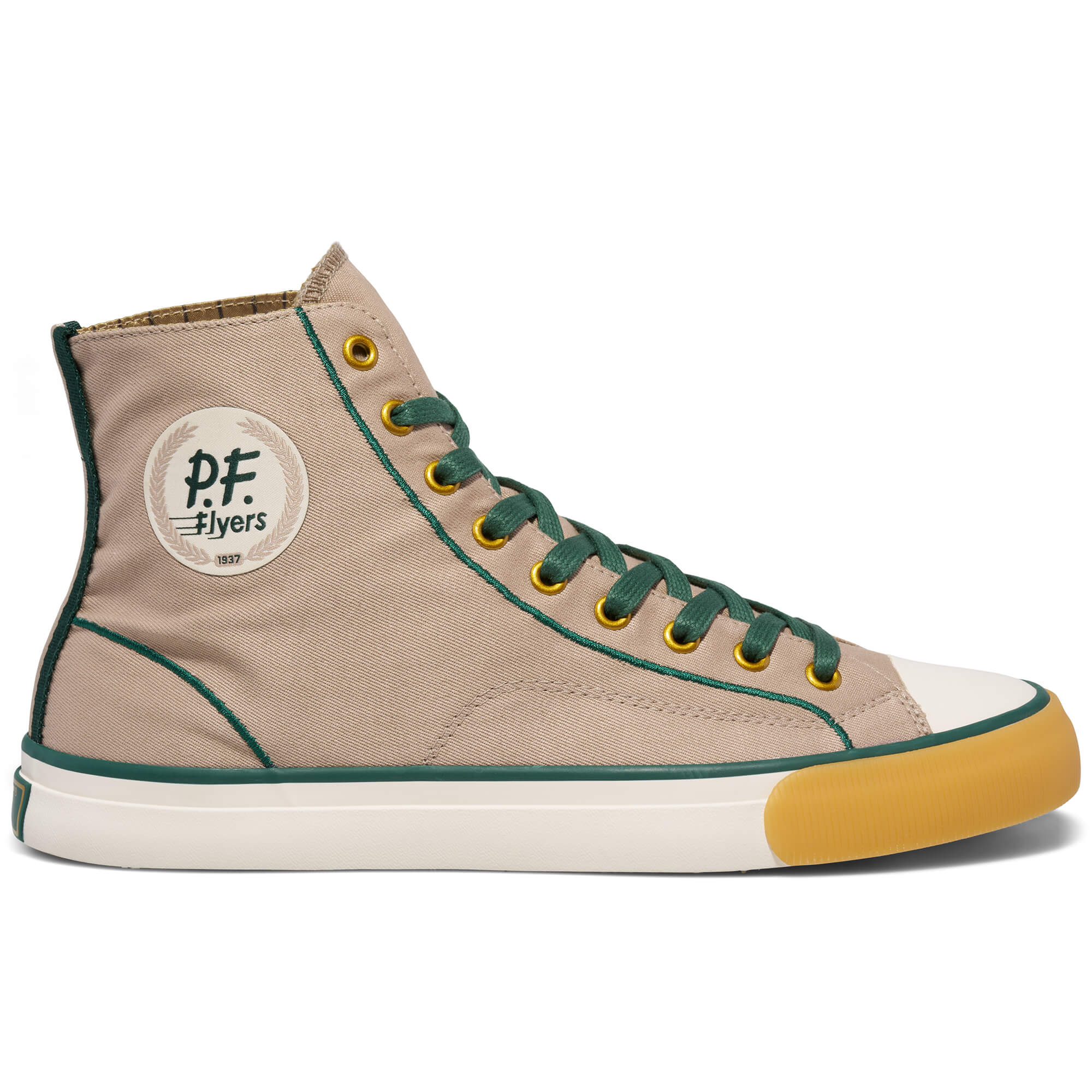 All-American Clubhouse High-Top Gray/Green - Image 6