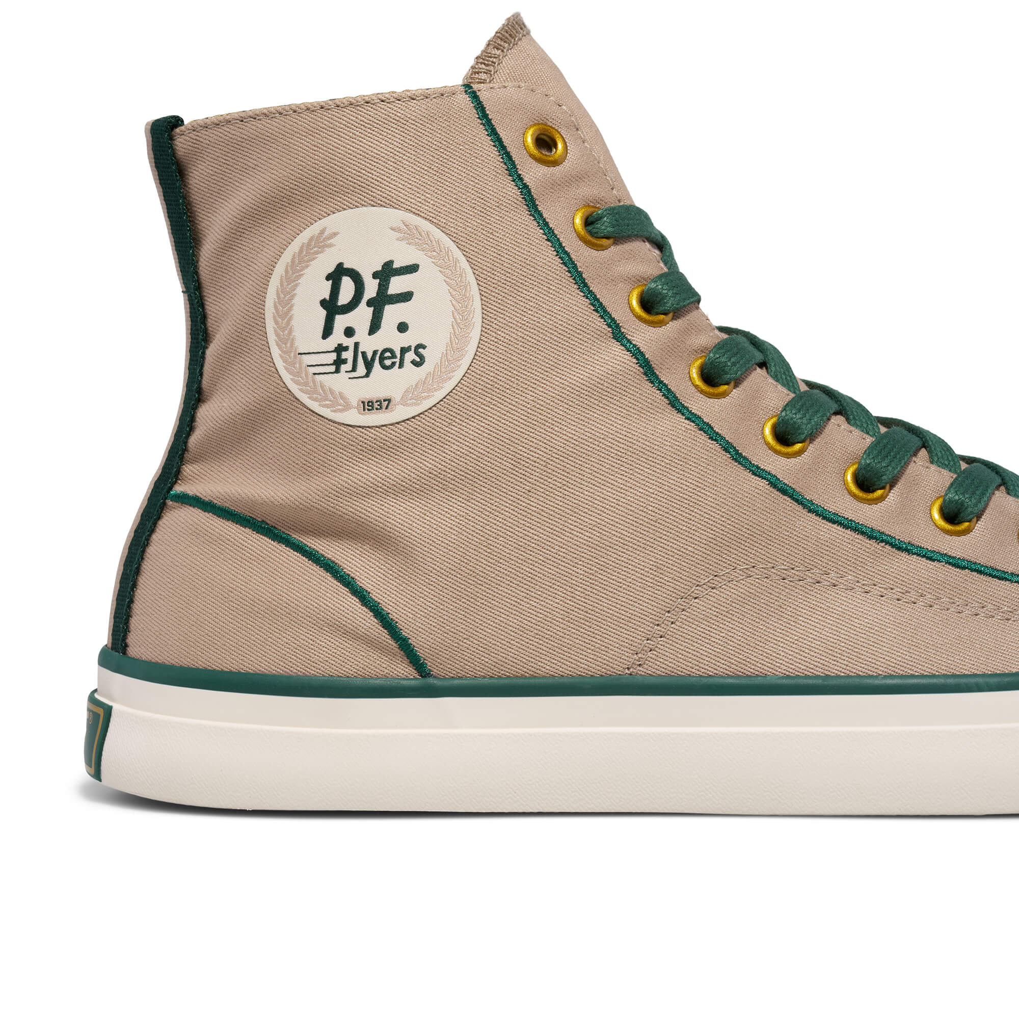 All-American Clubhouse High-Top Gray/Green - Image 7
