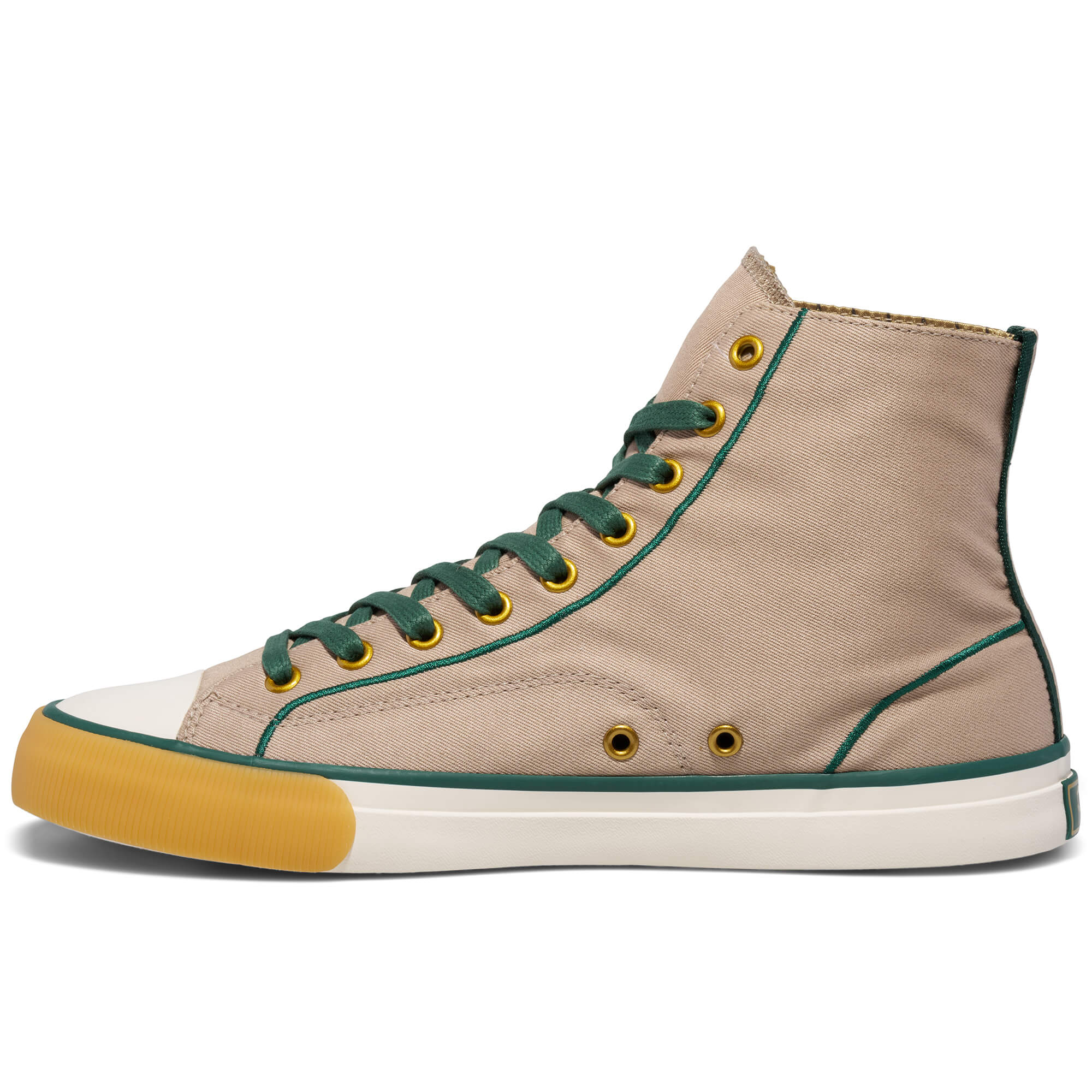 All-American Clubhouse High-Top Gray/Green - Image 9