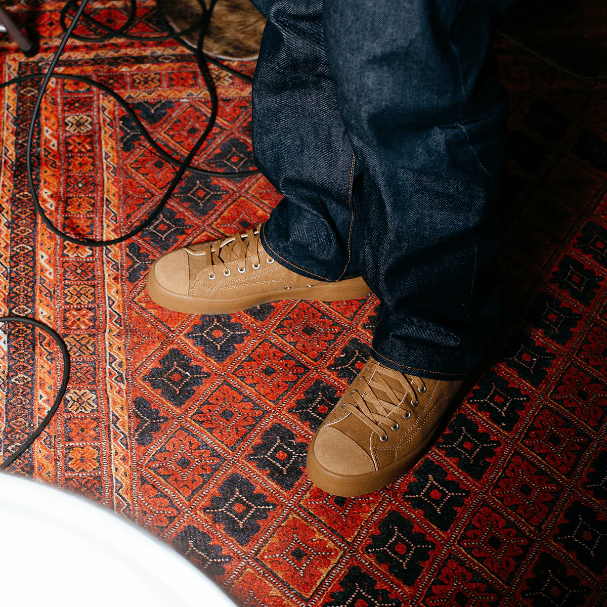 All-American Crepe High-Top Tobacco - Image 12