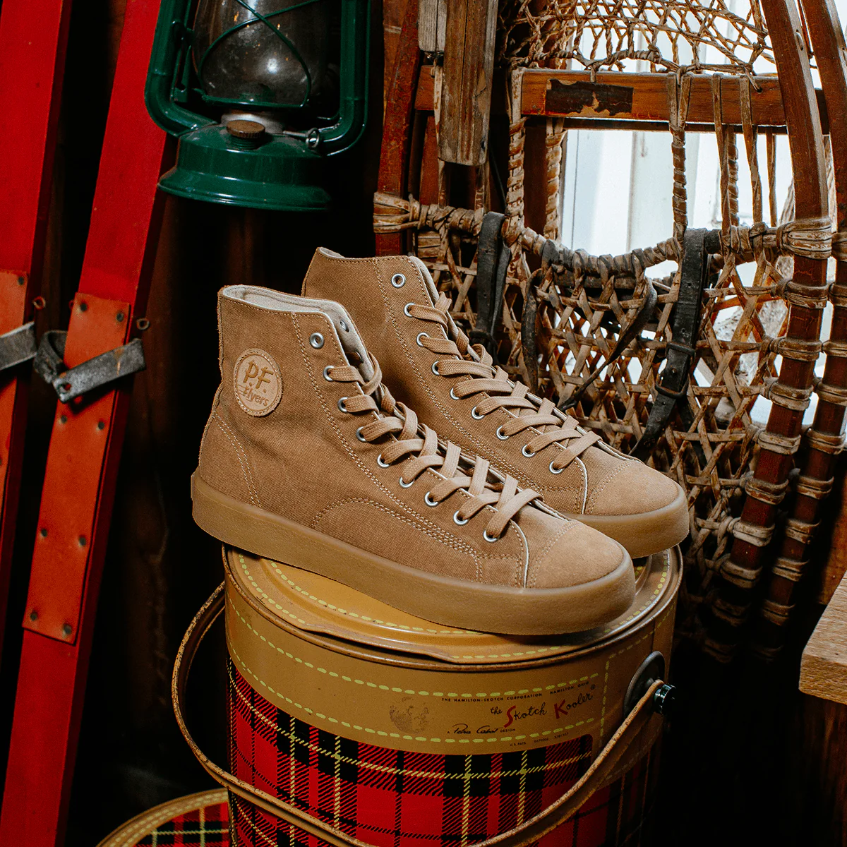 All-American Crepe High-Top Tobacco - Image 4