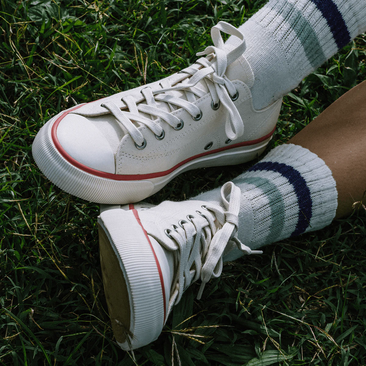 All-American Low-Top Antique White/Crimson - Image 14