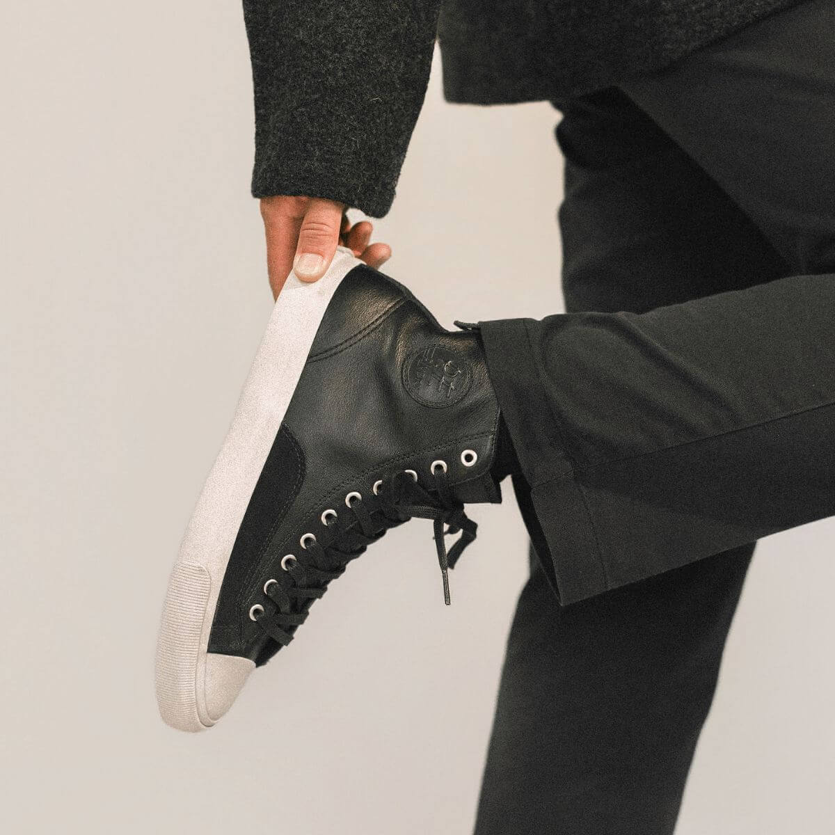 All-American Luxe High-Top Black/Sea Salt - Image 13
