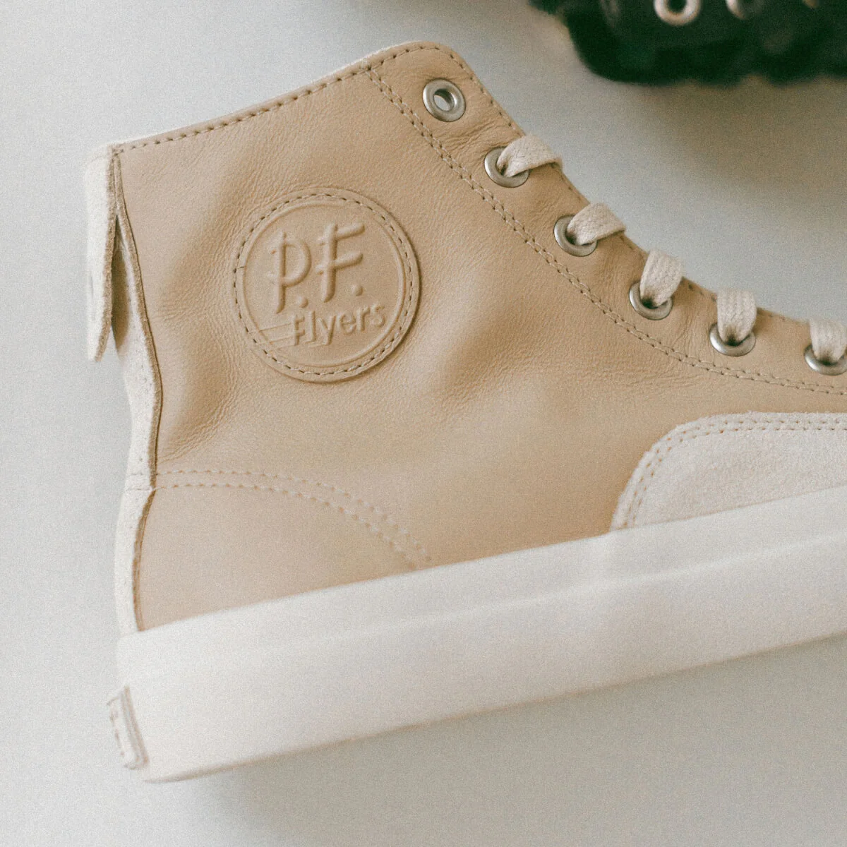 All-American Luxe High-Top Taupe/Sea Salt - Image 14