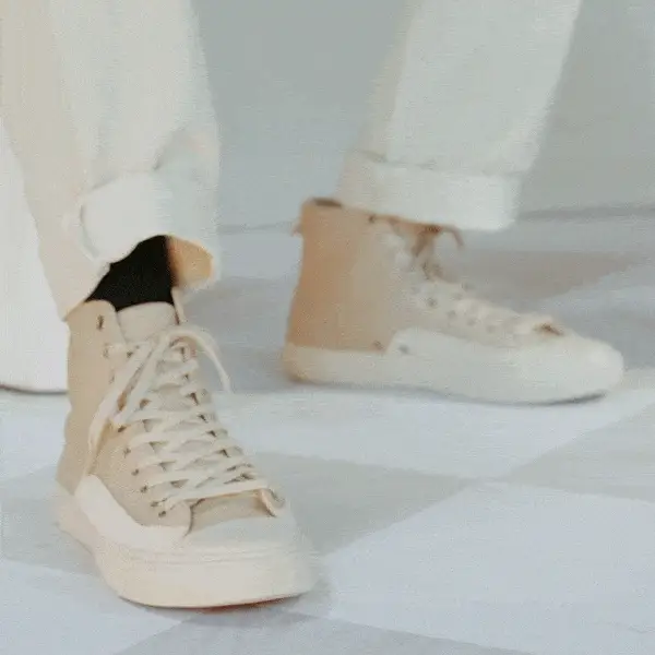 All-American Luxe High-Top Taupe/Sea Salt - Image 4