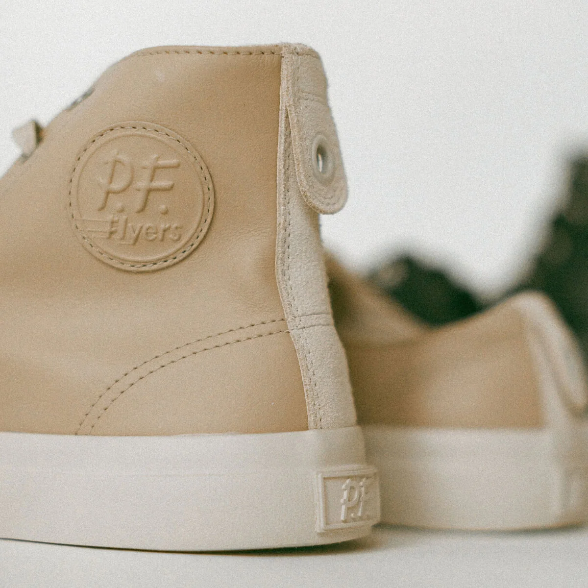All-American Luxe High-Top Taupe/Sea Salt - Image 9