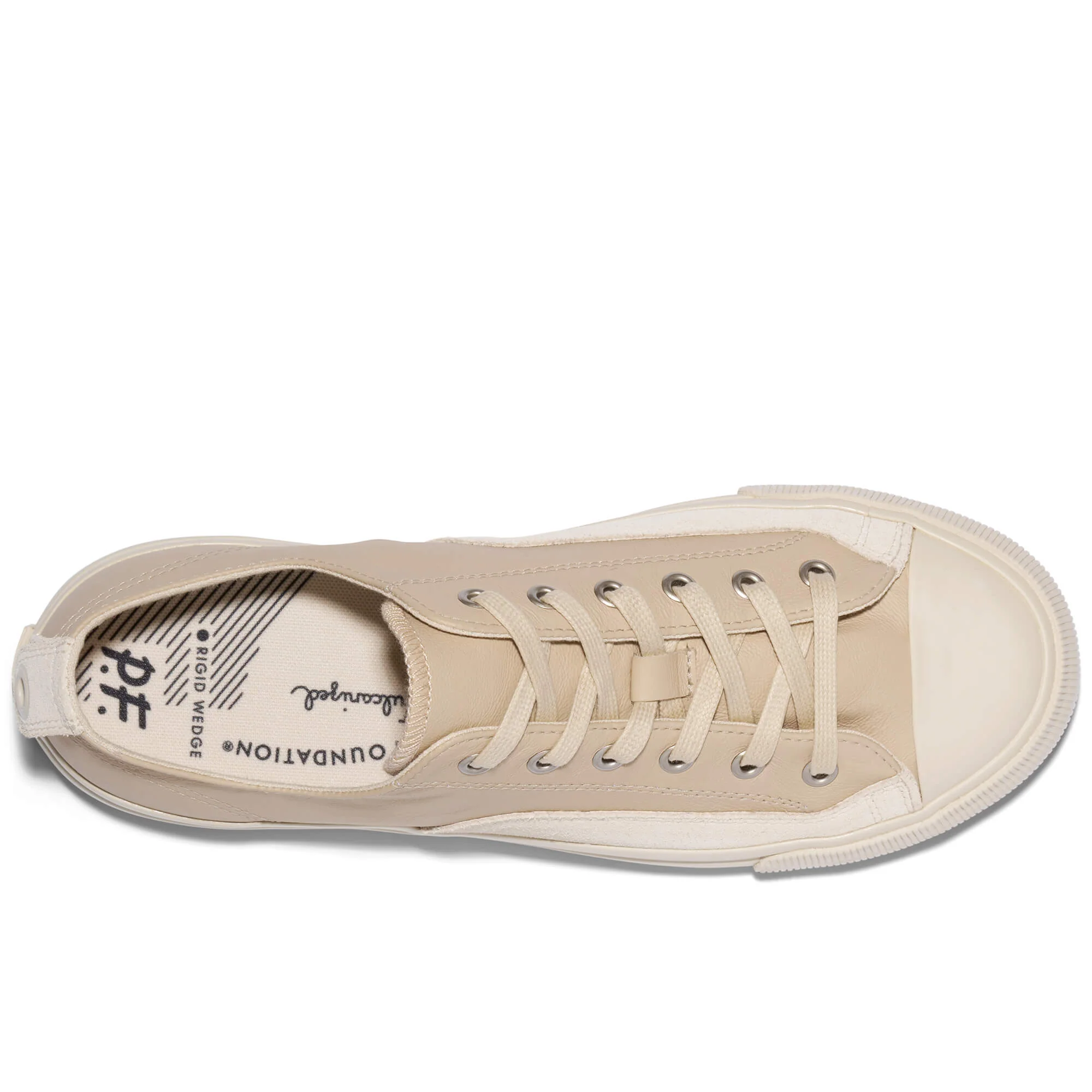 All-American Luxe Low-Top Taupe/Sea Salt - Image 12