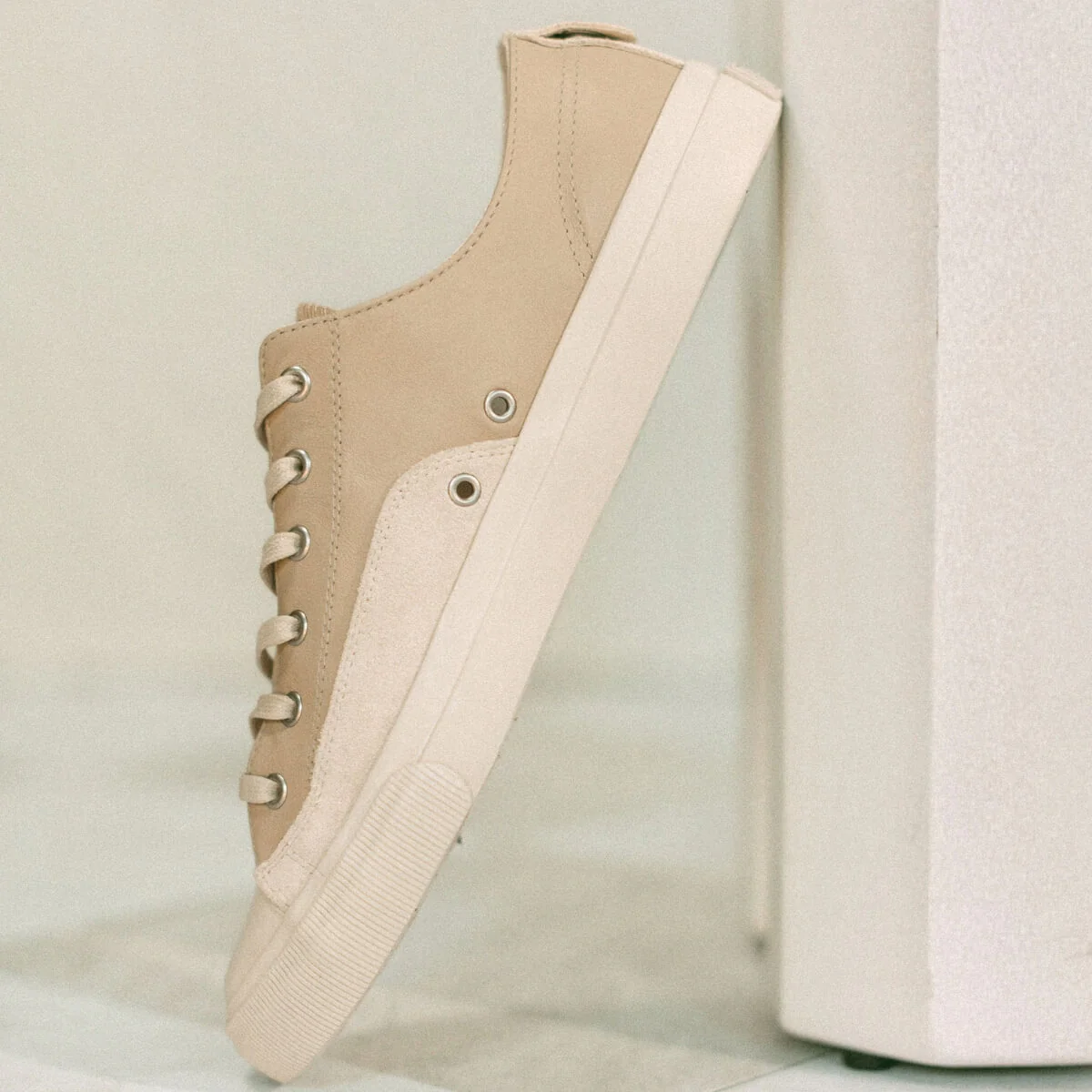 All-American Luxe Low-Top Taupe/Sea Salt - Image 16