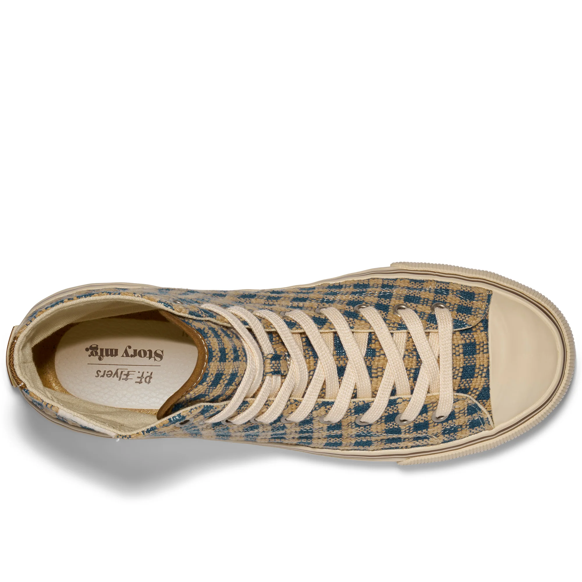 All-American Story MFG High-Top Indigo/Brown - Image 8