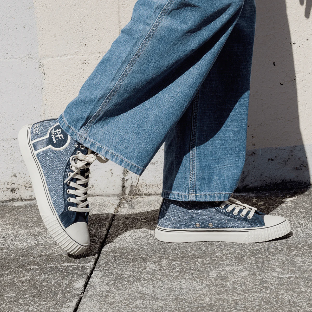Center High-Top Navy/Gray - Image 10