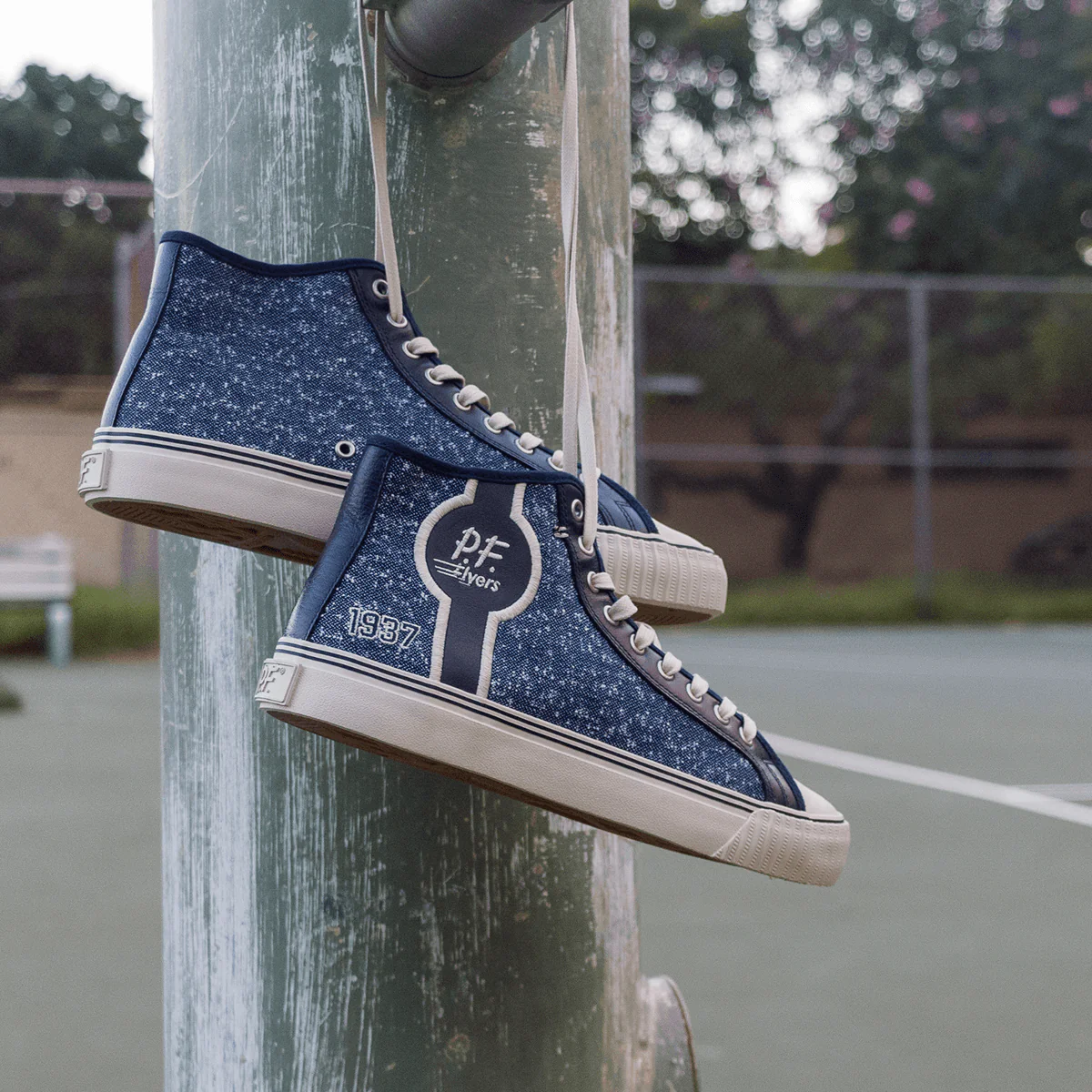 Center High-Top Navy/Gray - Image 16