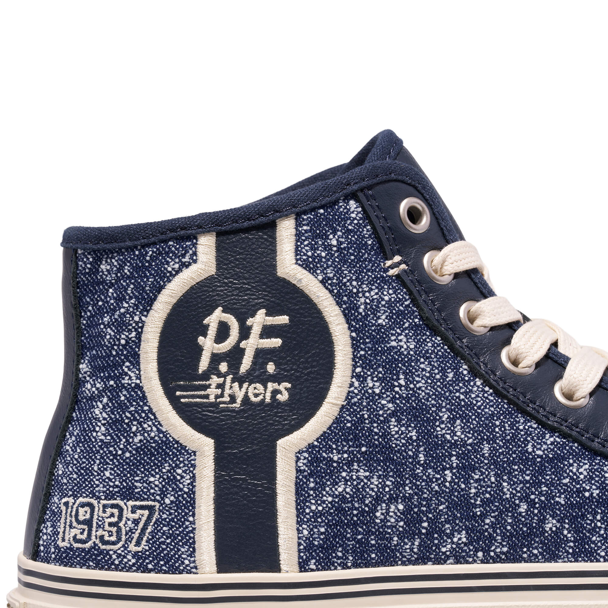 Center High-Top Navy/Gray - Image 6