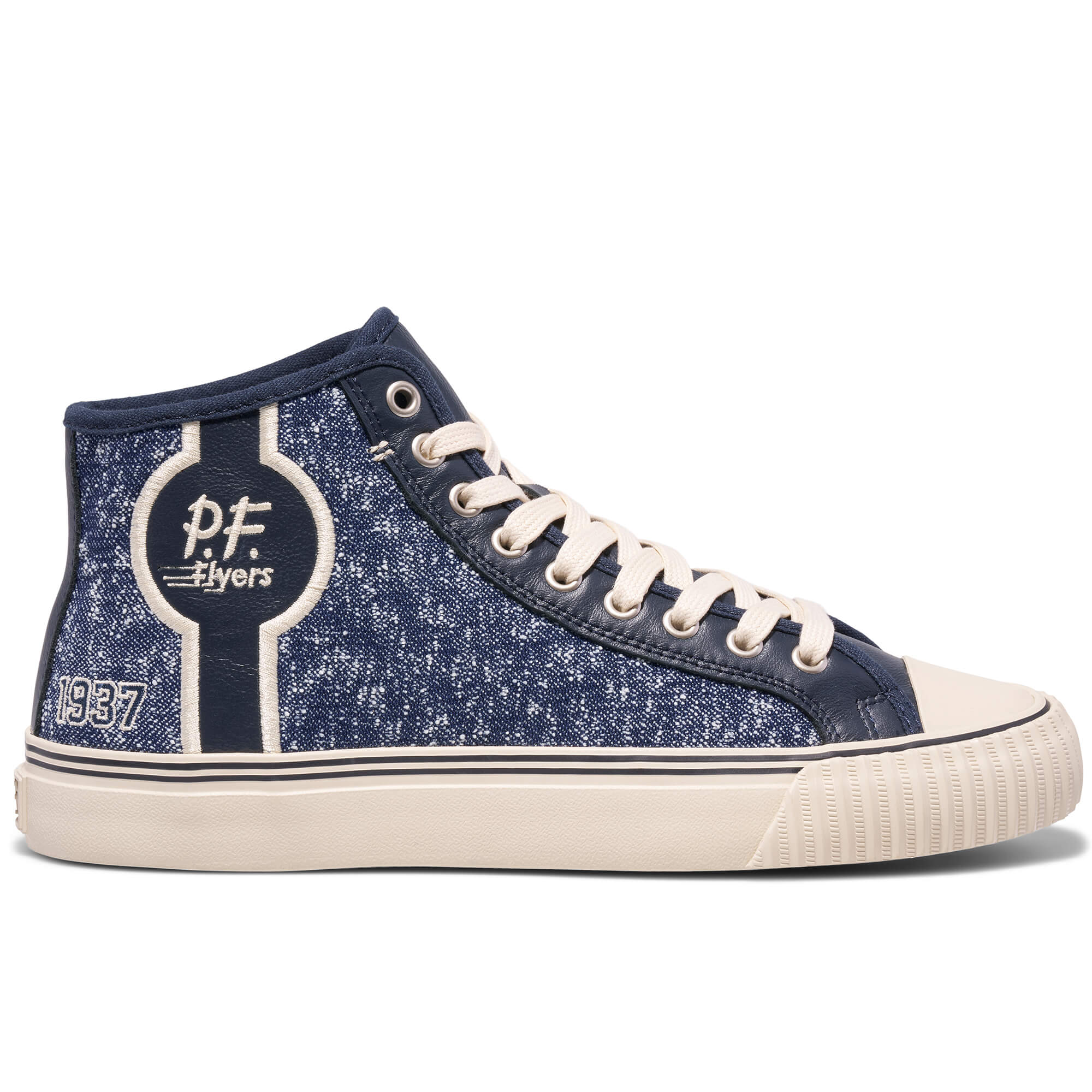 Center High-Top Navy/Gray - Image 7