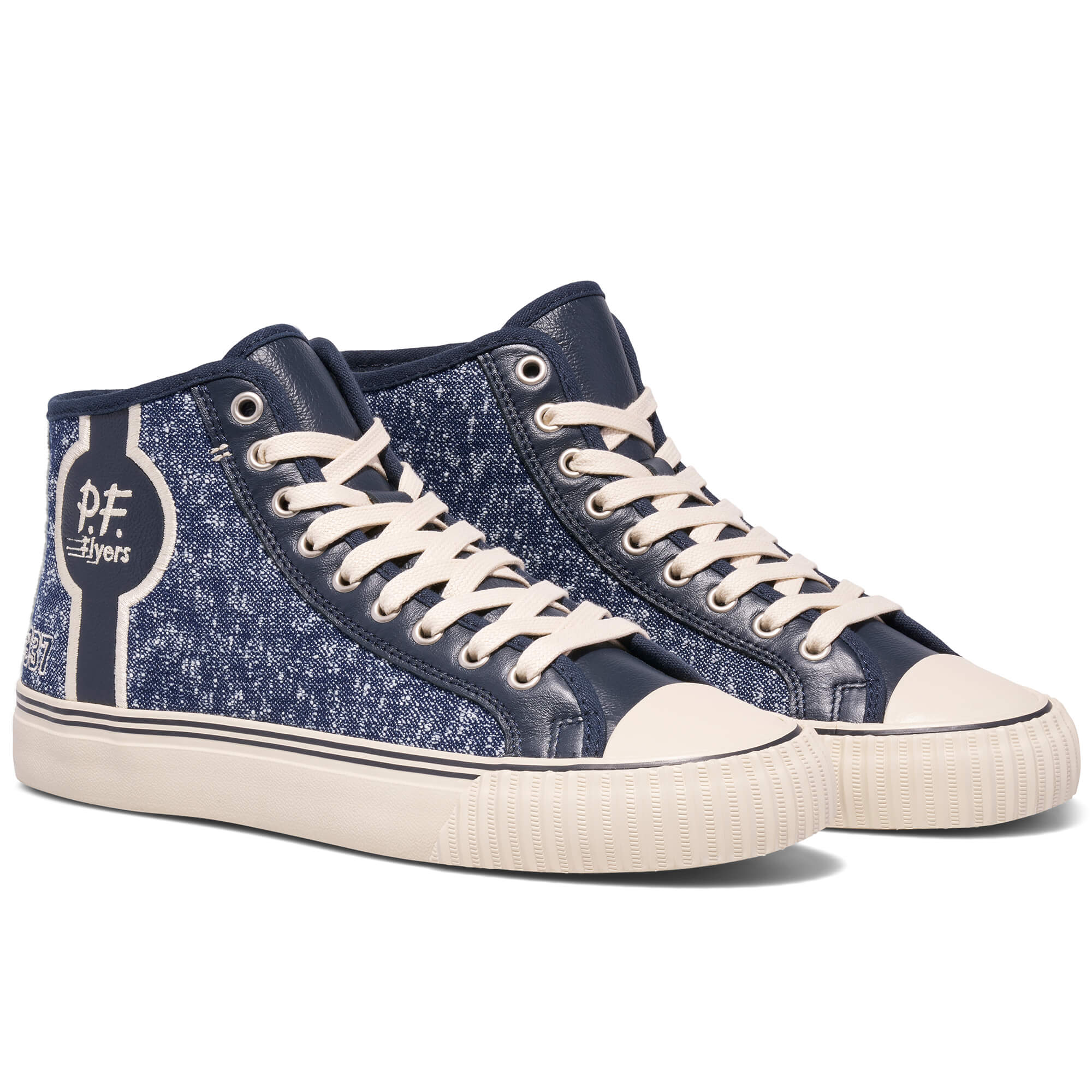Center High-Top Navy/Gray - Image 8