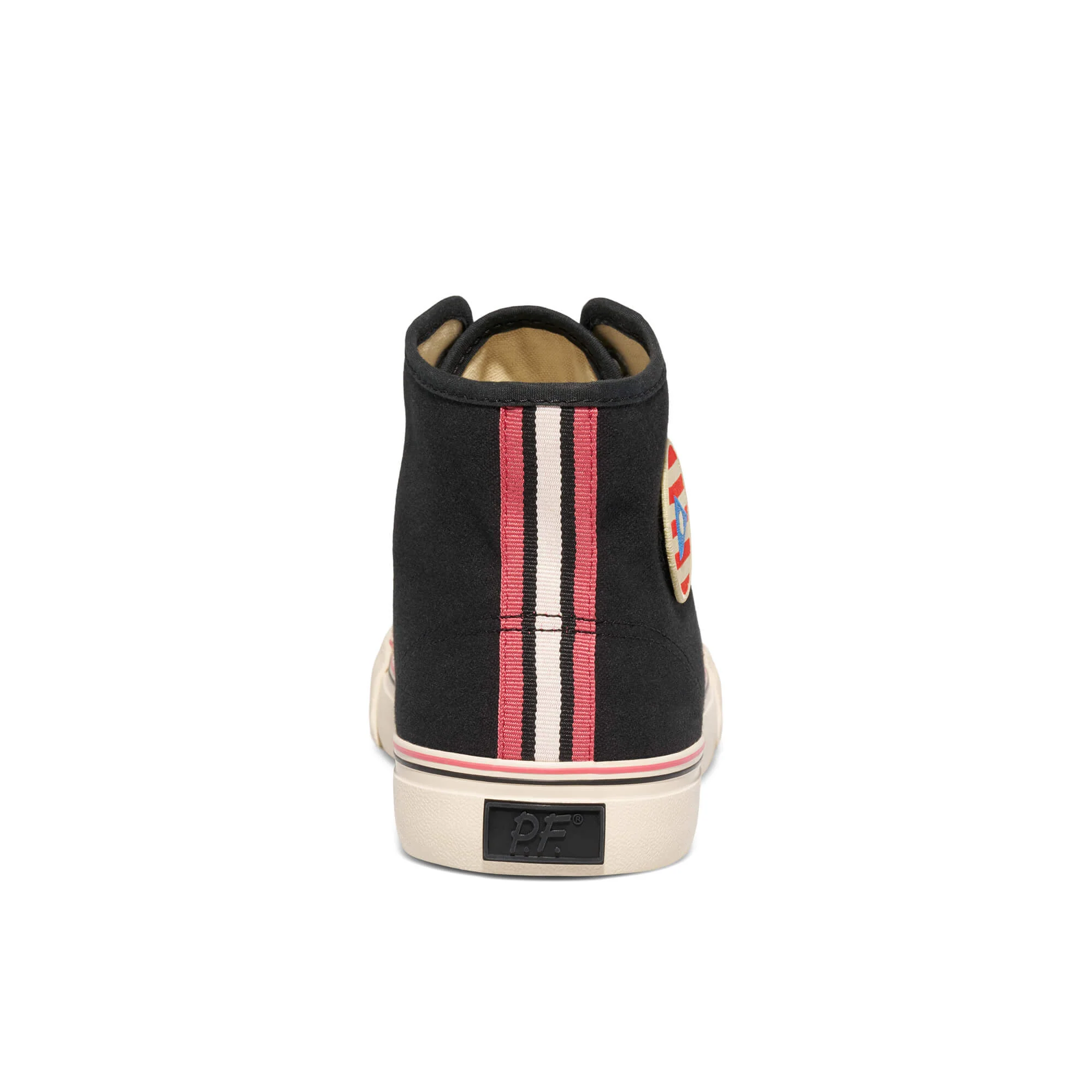 Center Slightly Choppy High-Top Black/Cream - Image 20