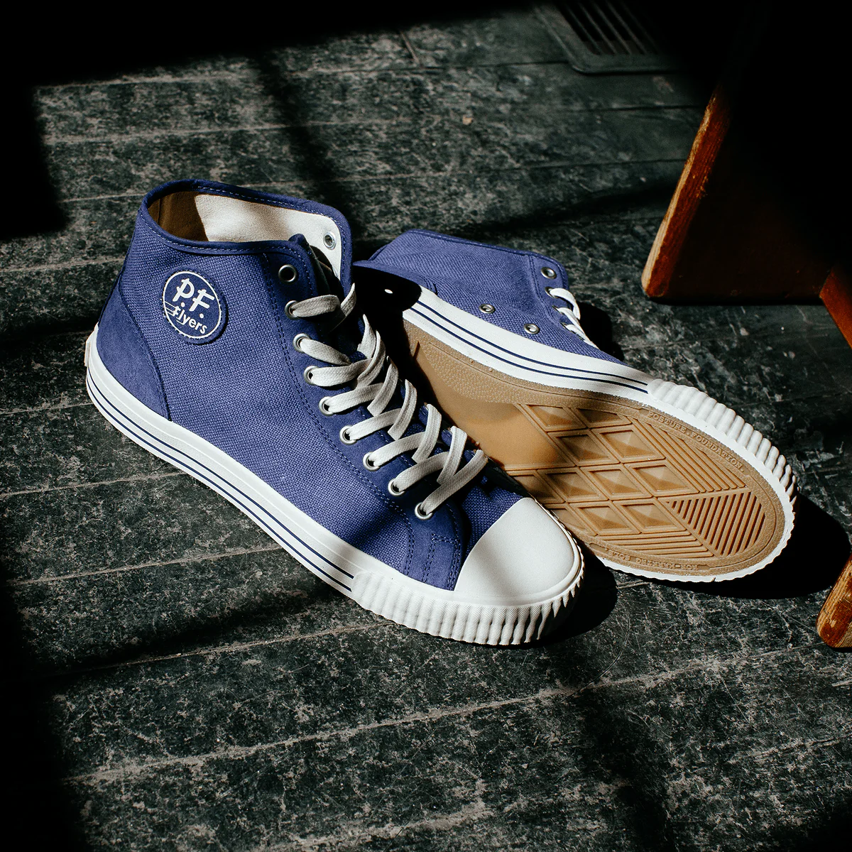 Center Vintage High-Top, Indigo - Image 7