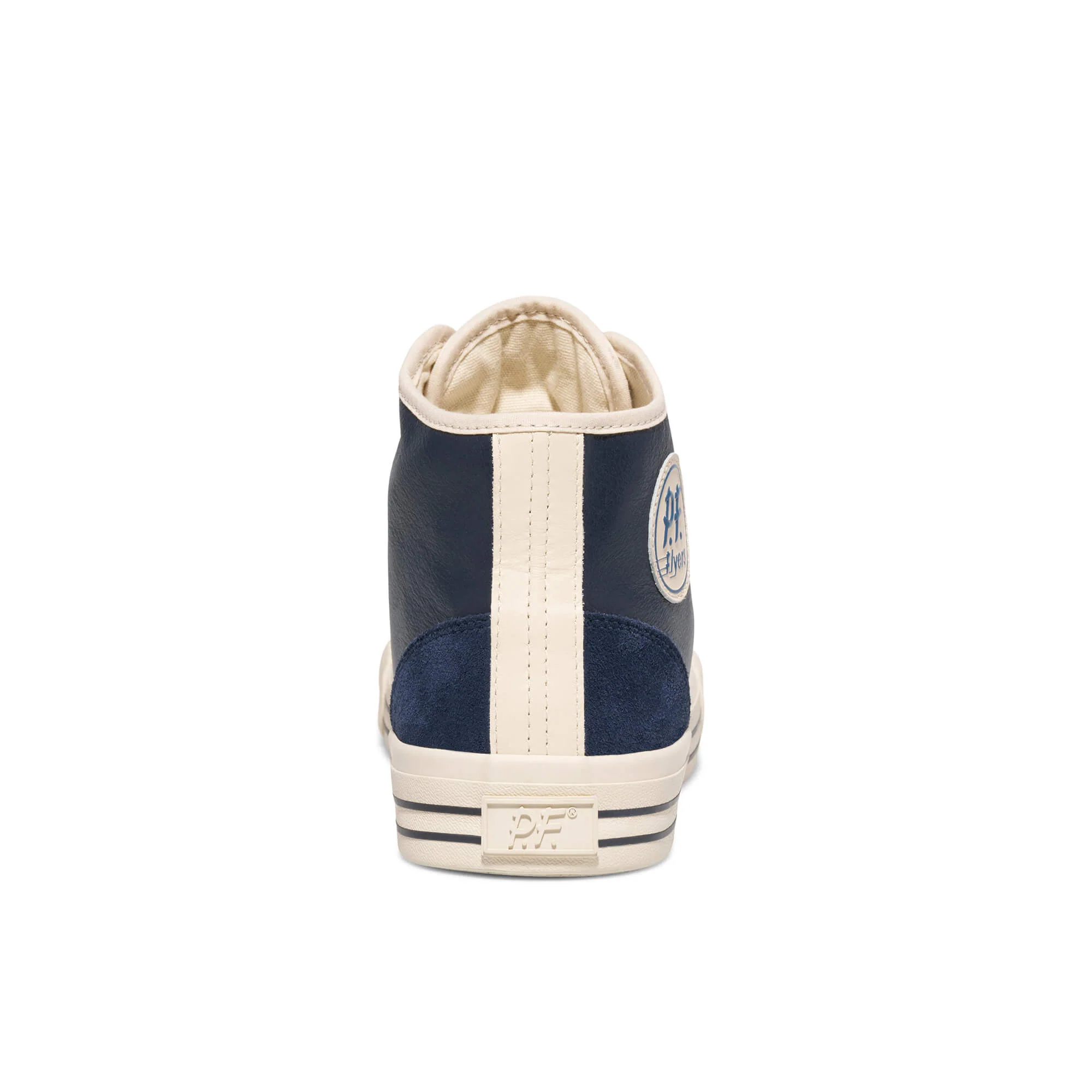 Center Vintage High-Top Navy/Antique White - Image 11