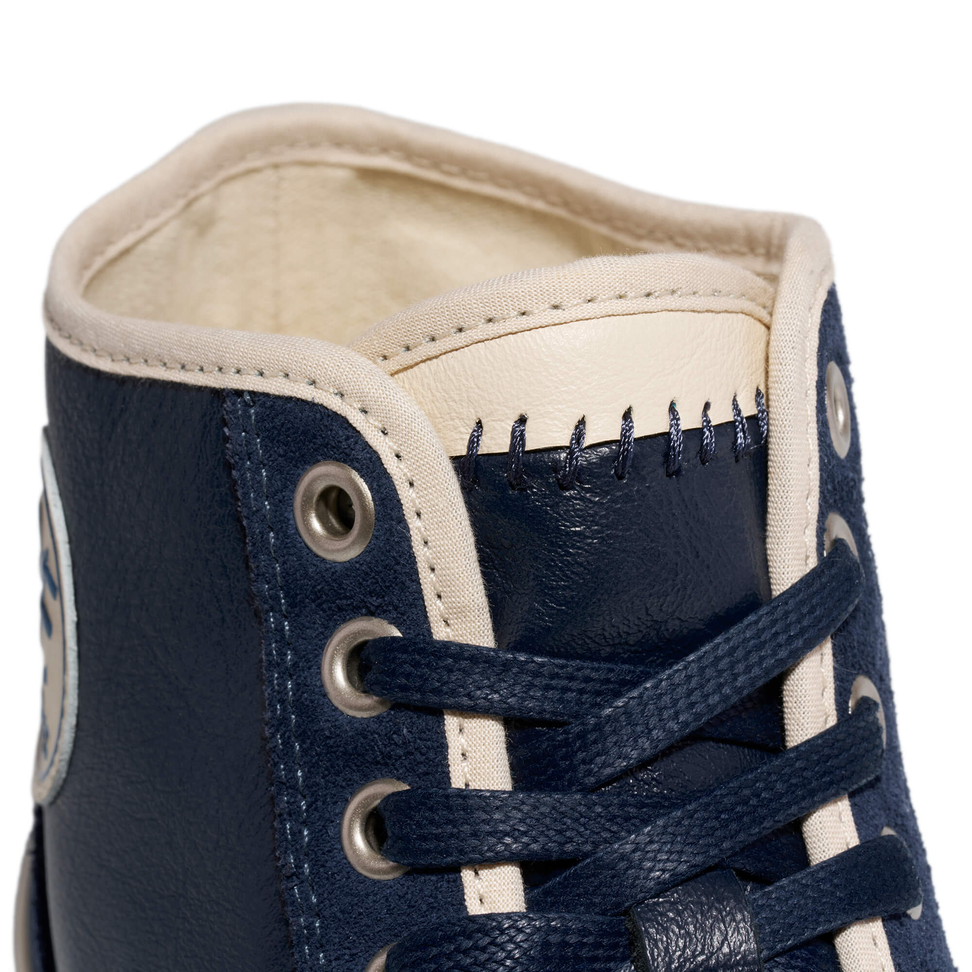 Center Vintage High-Top Navy/Antique White - Image 7