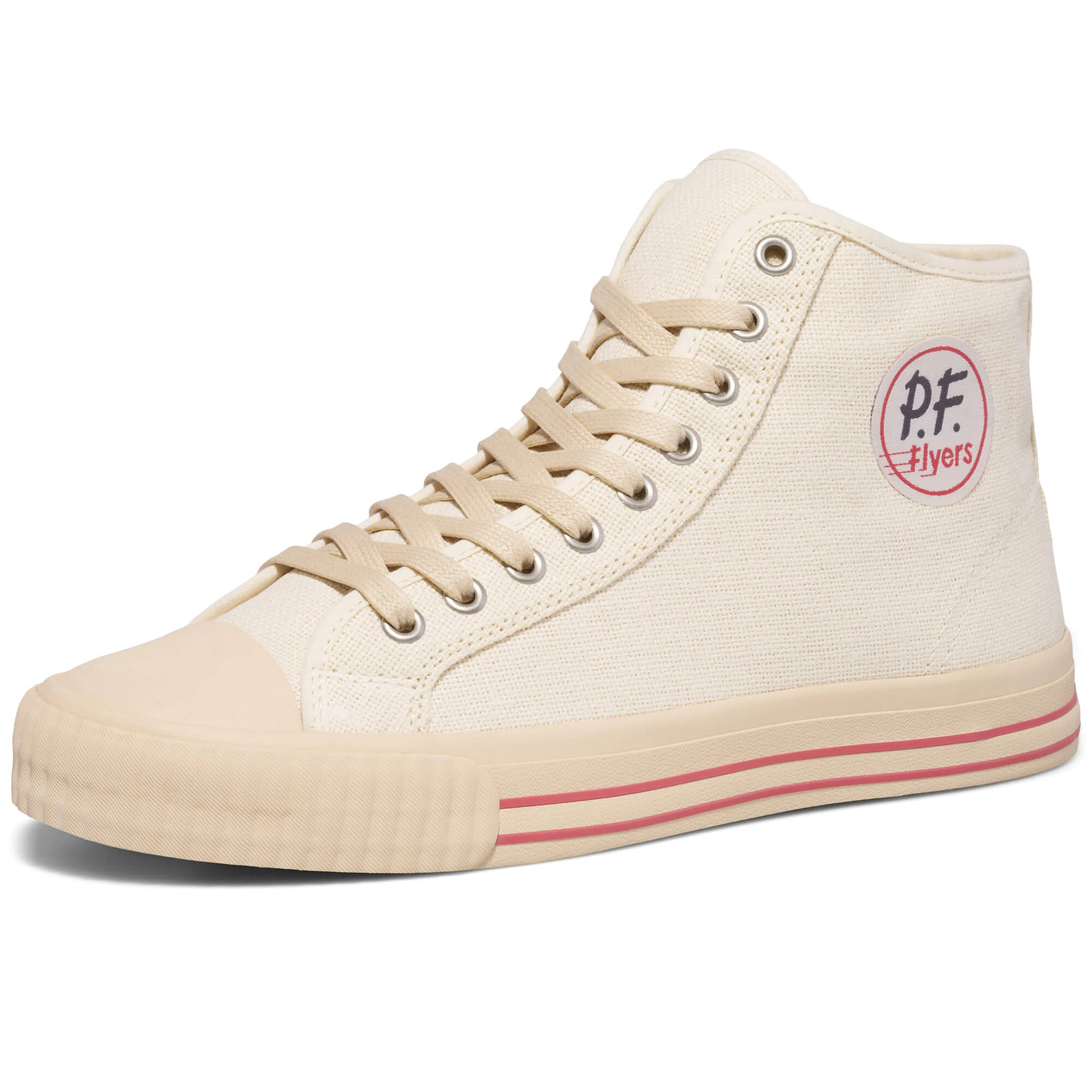 Center Vintage High-Top White/Biscotti - Image 7