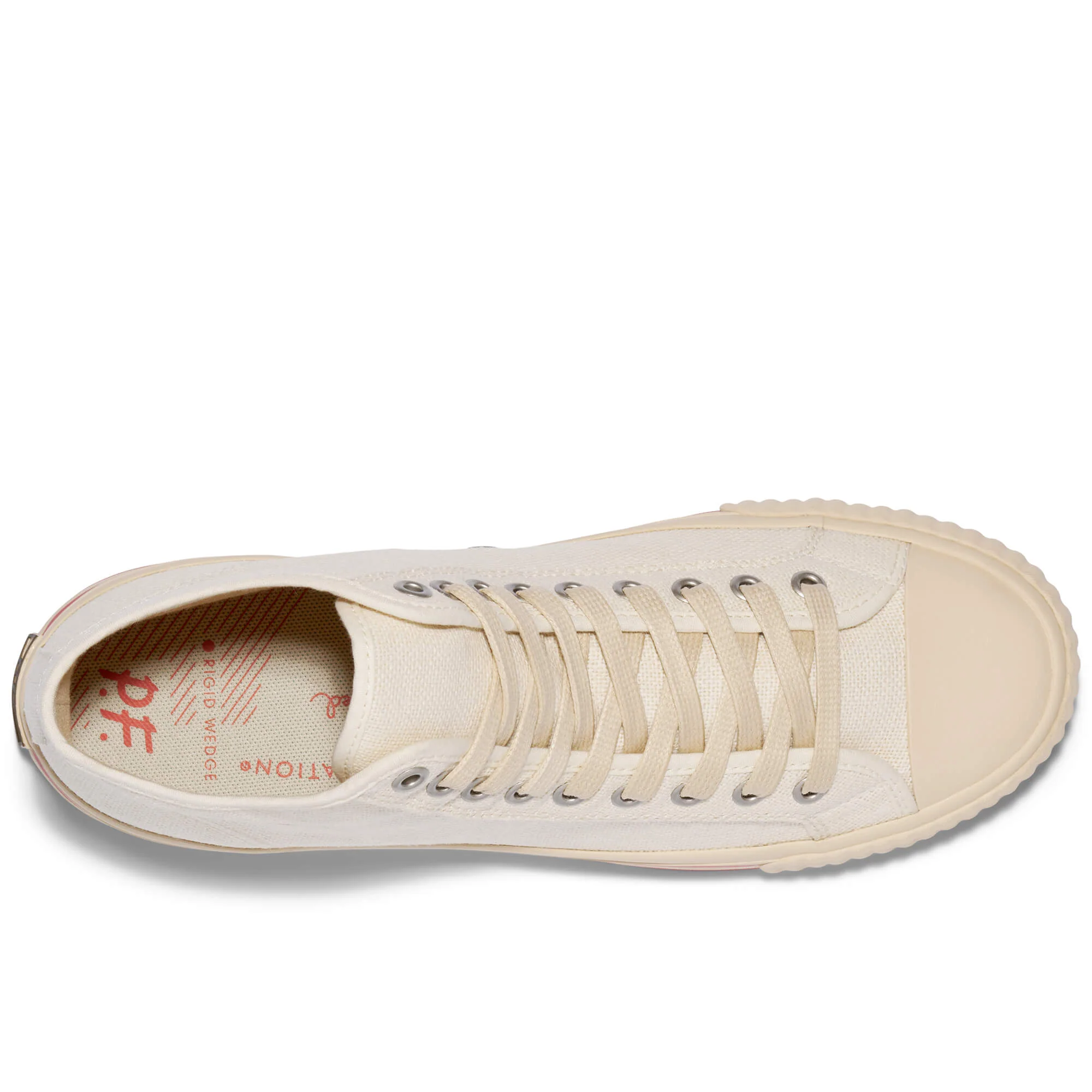 Center Vintage High-Top White/Biscotti - Image 9