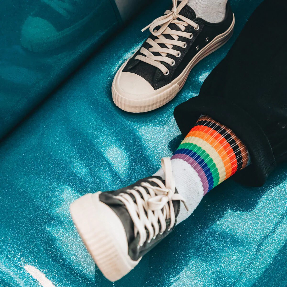 Center Vintage Low-Top Black/Biscotti - Image 10