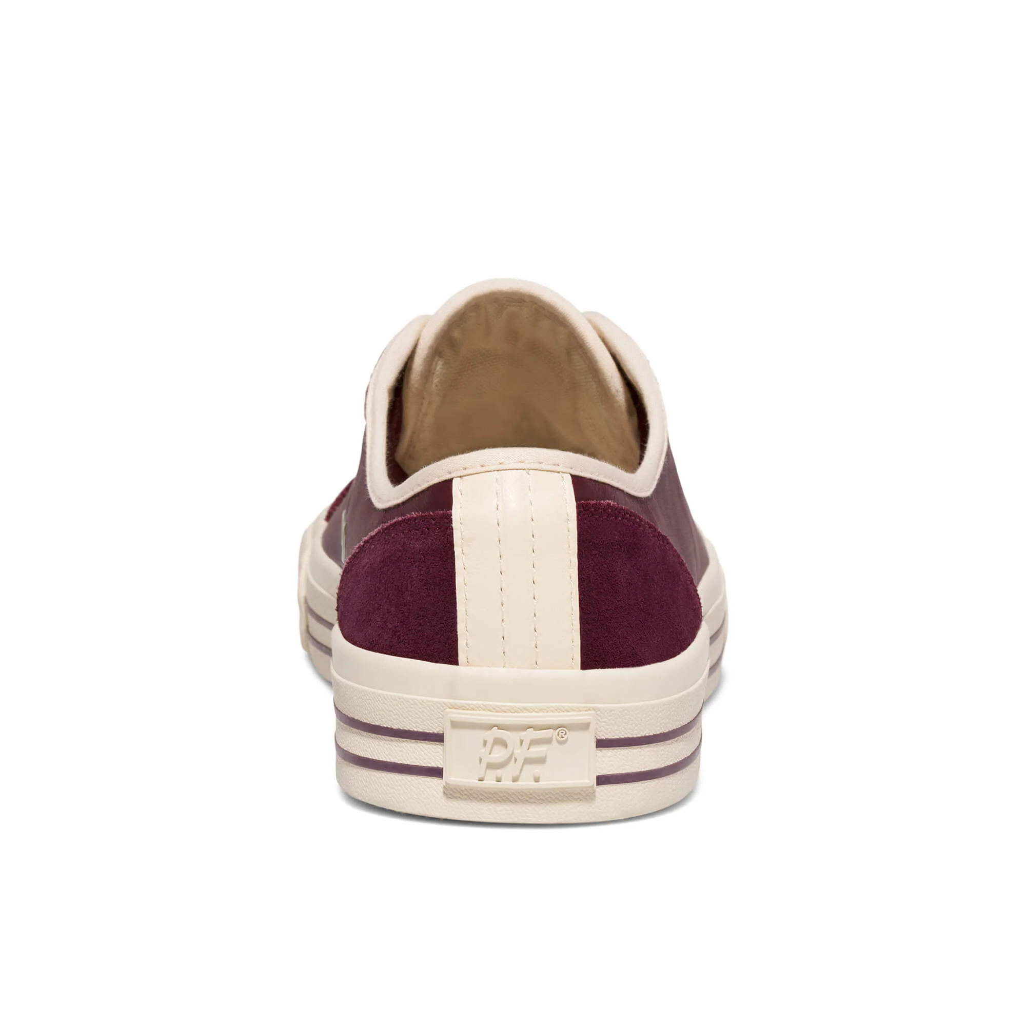 Center Vintage Low-Top Burgundy/Antique White - Image 12