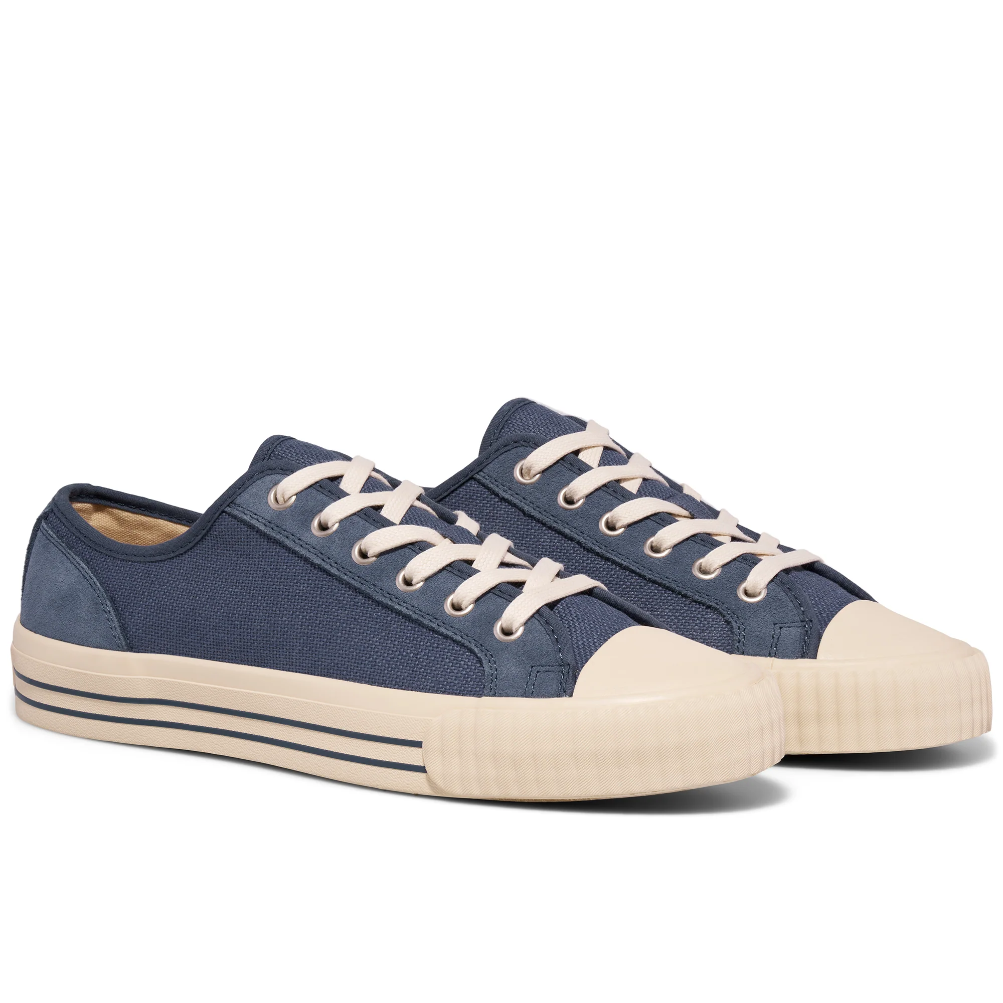 Center Vintage Low-Top, Indigo - Image 3
