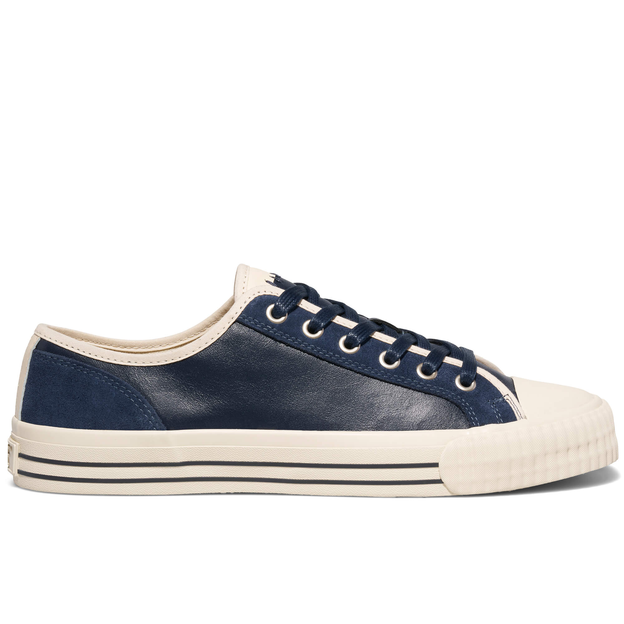 Center Vintage Low-Top Navy/Antique White - Image 6
