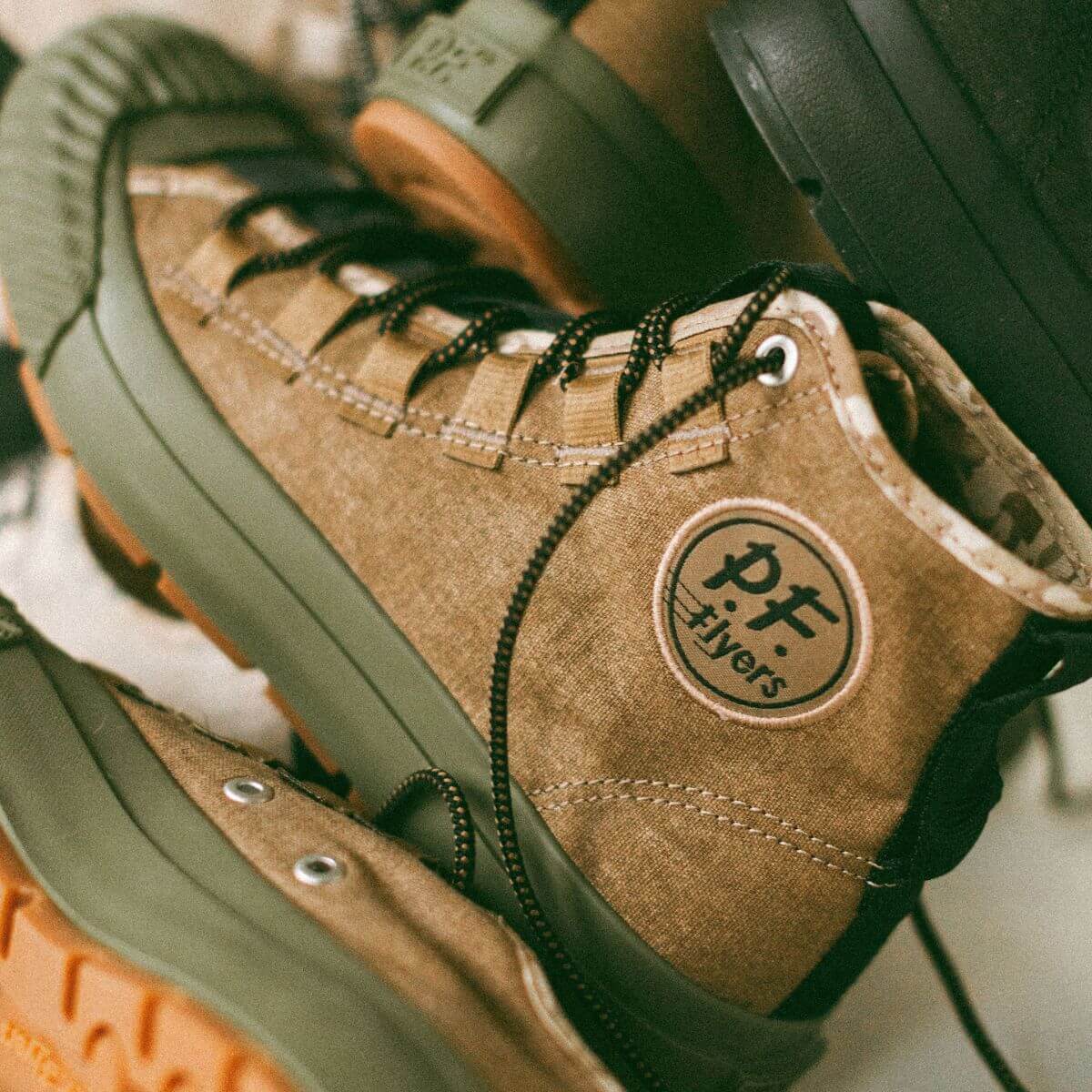 Grounder Basecamp High-Top Sand/Green - Image 18