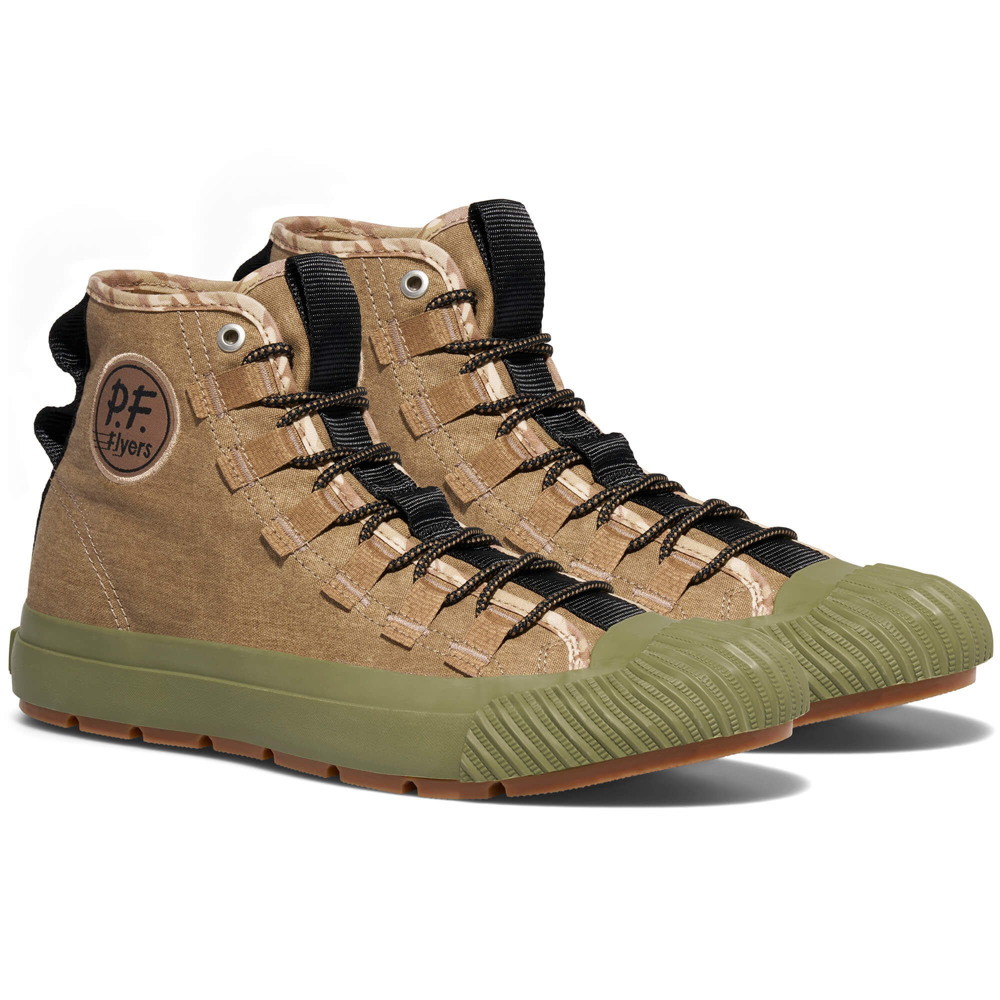 Grounder Basecamp High-Top Sand/Green - Image 3