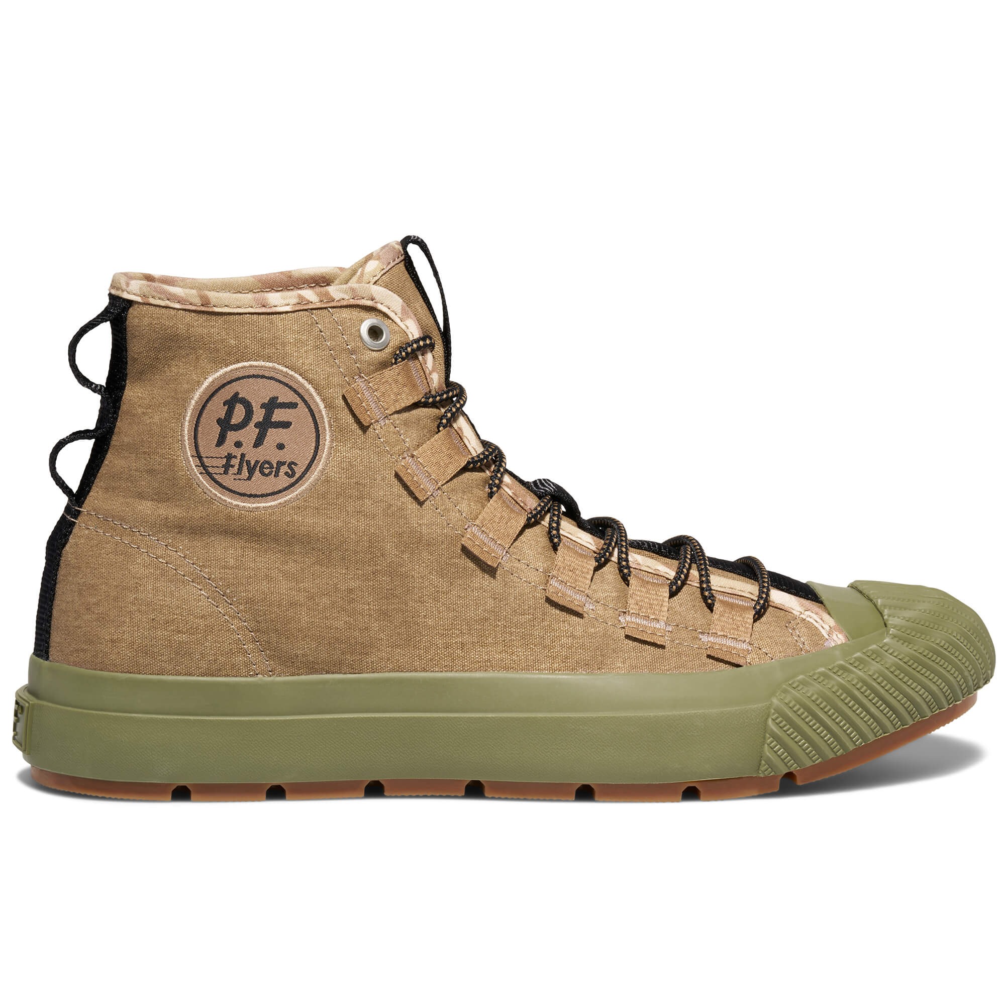 Grounder Basecamp High-Top Sand/Green - Image 5