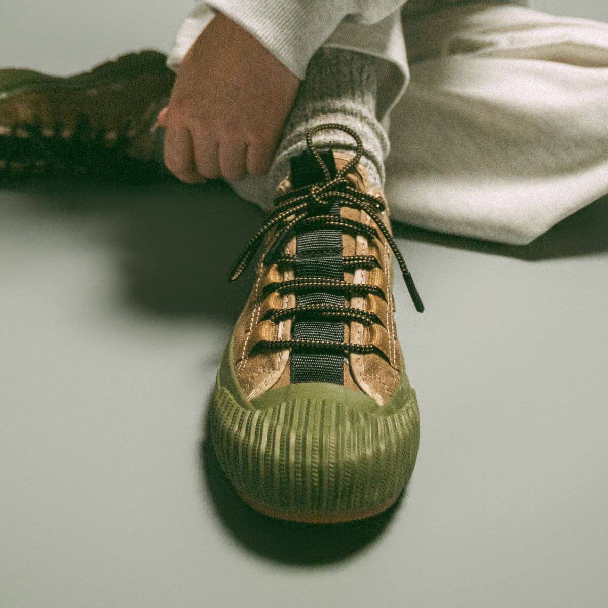 Grounder Basecamp Low-Top Sand/Green - Image 10