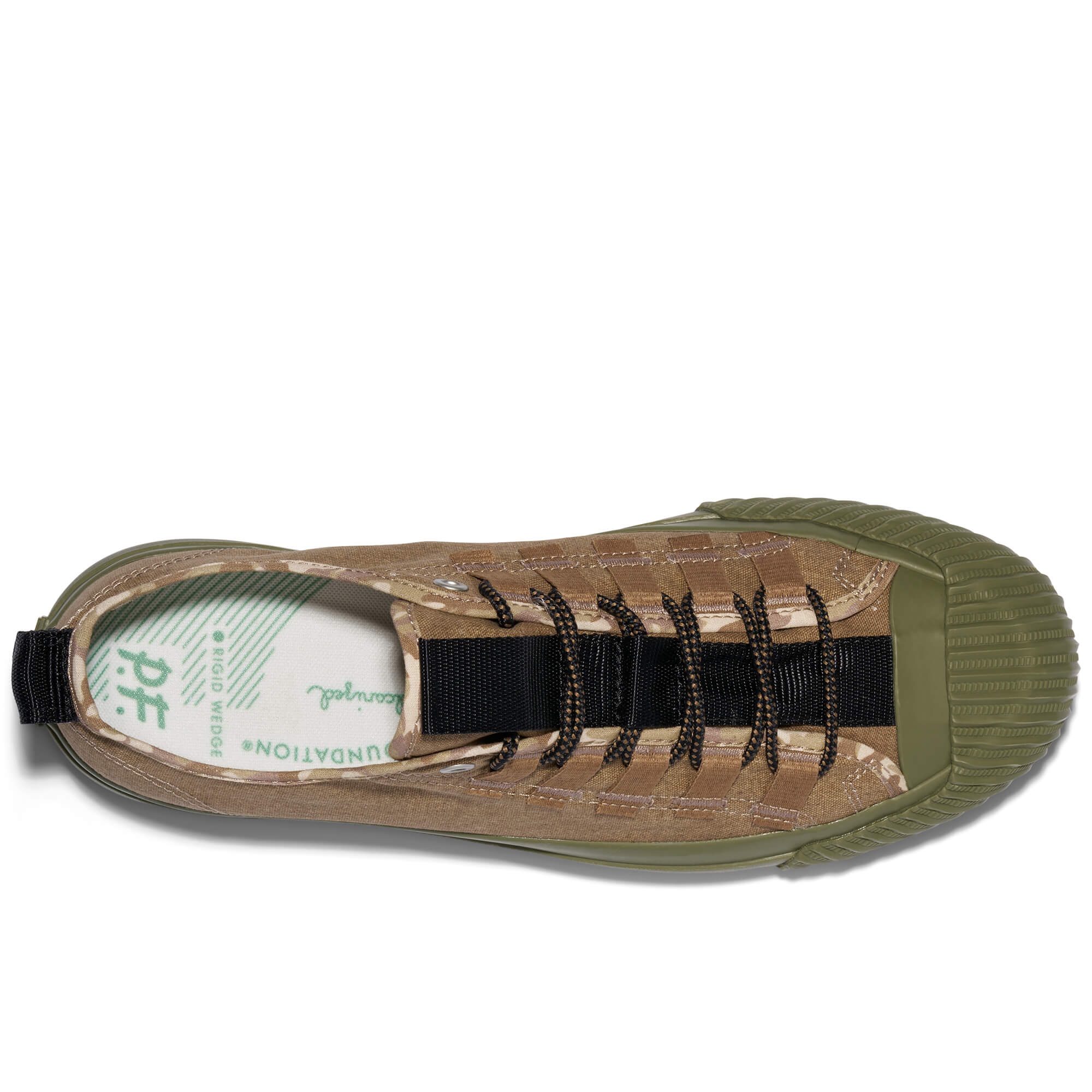 Grounder Basecamp Low-Top Sand/Green - Image 11