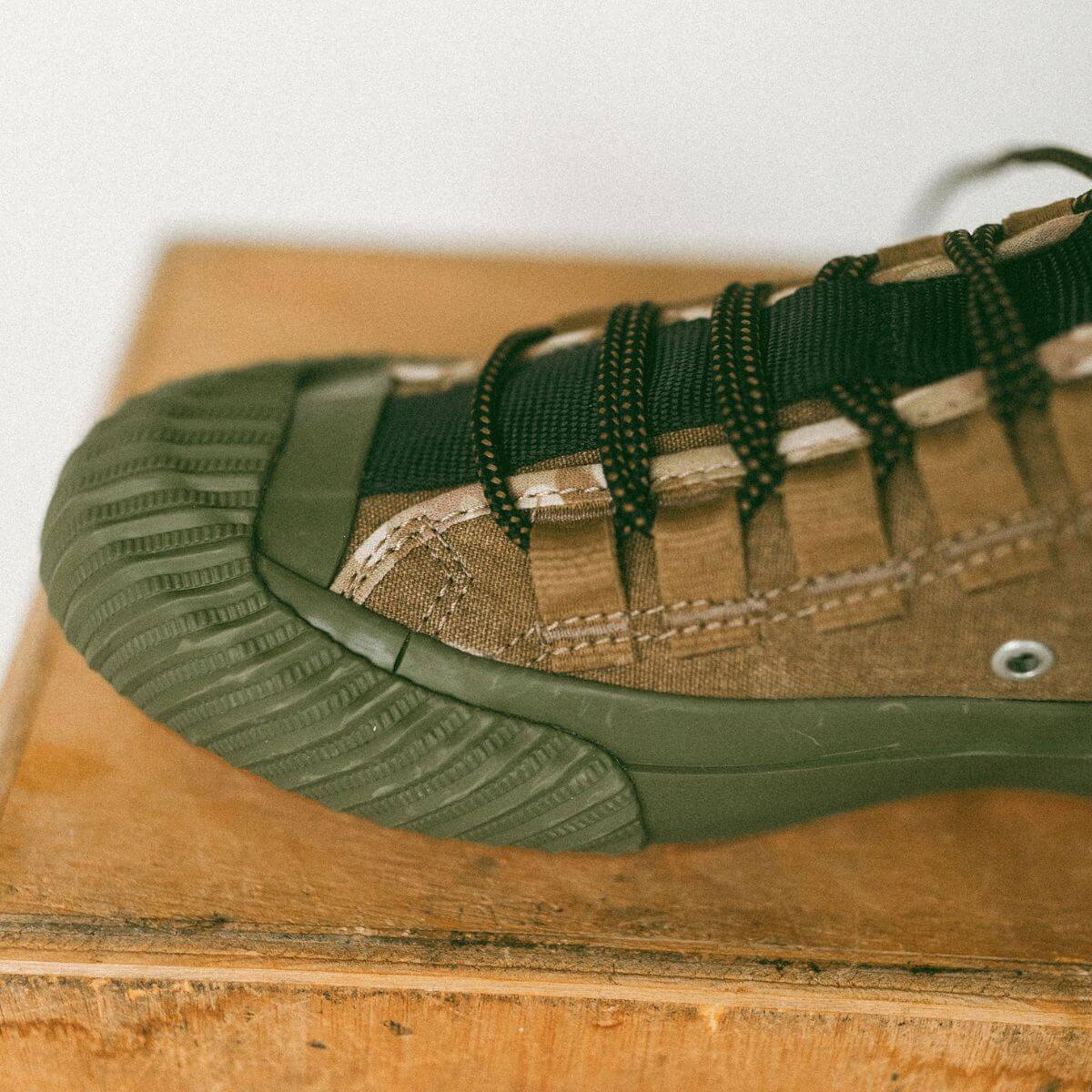 Grounder Basecamp Low-Top Sand/Green - Image 12