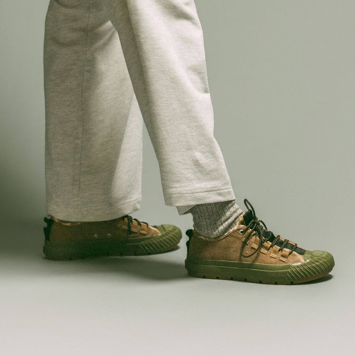 Grounder Basecamp Low-Top Sand/Green - Image 14