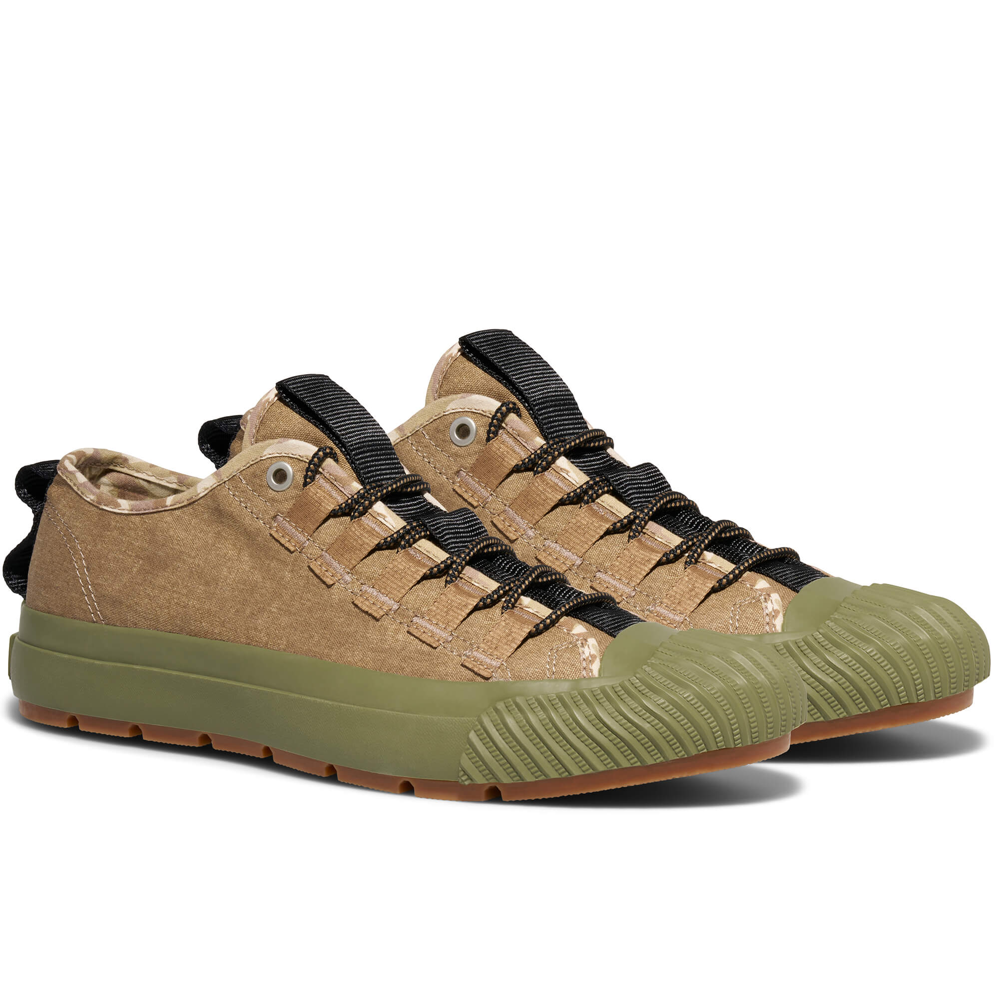 Grounder Basecamp Low-Top Sand/Green - Image 3
