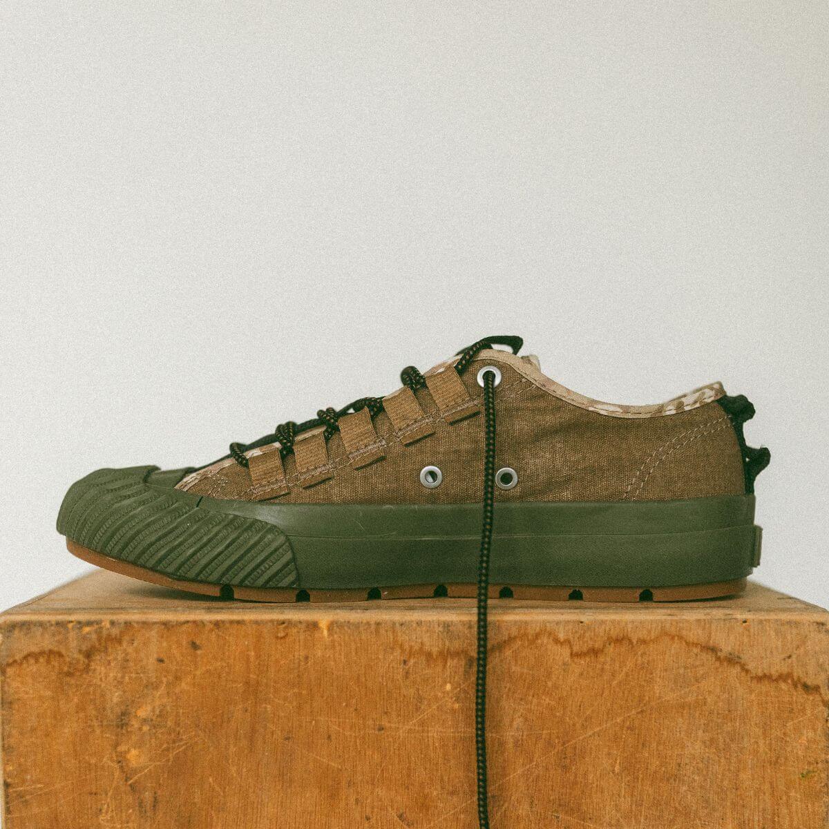 Grounder Basecamp Low-Top Sand/Green - Image 9