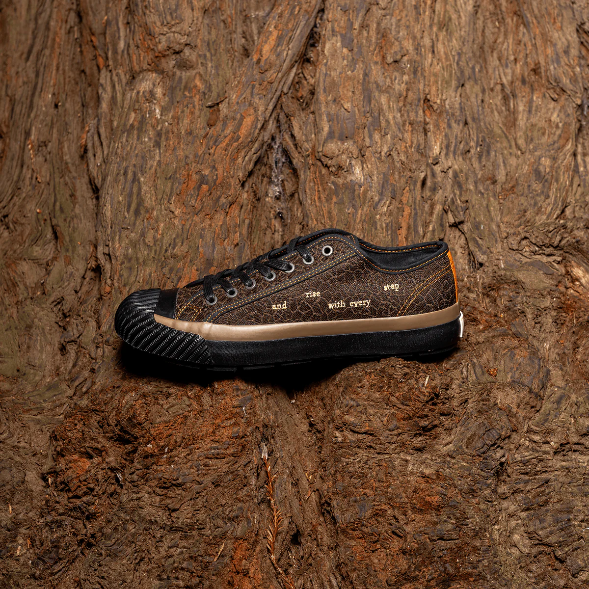 Grounder by Saeed Ferguson Low-Top Brown/Black - Image 16
