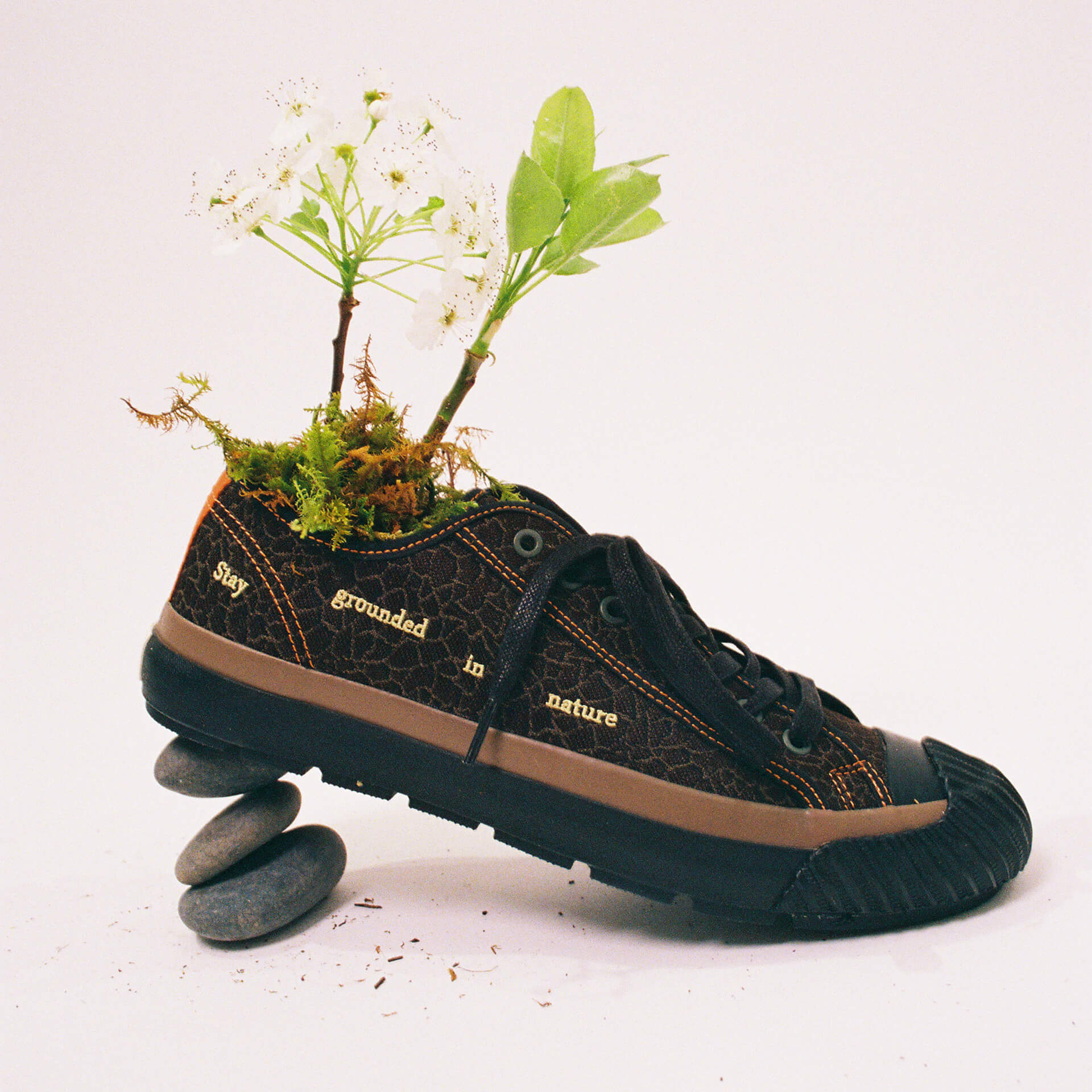 Grounder by Saeed Ferguson Low-Top Brown/Black - Image 3